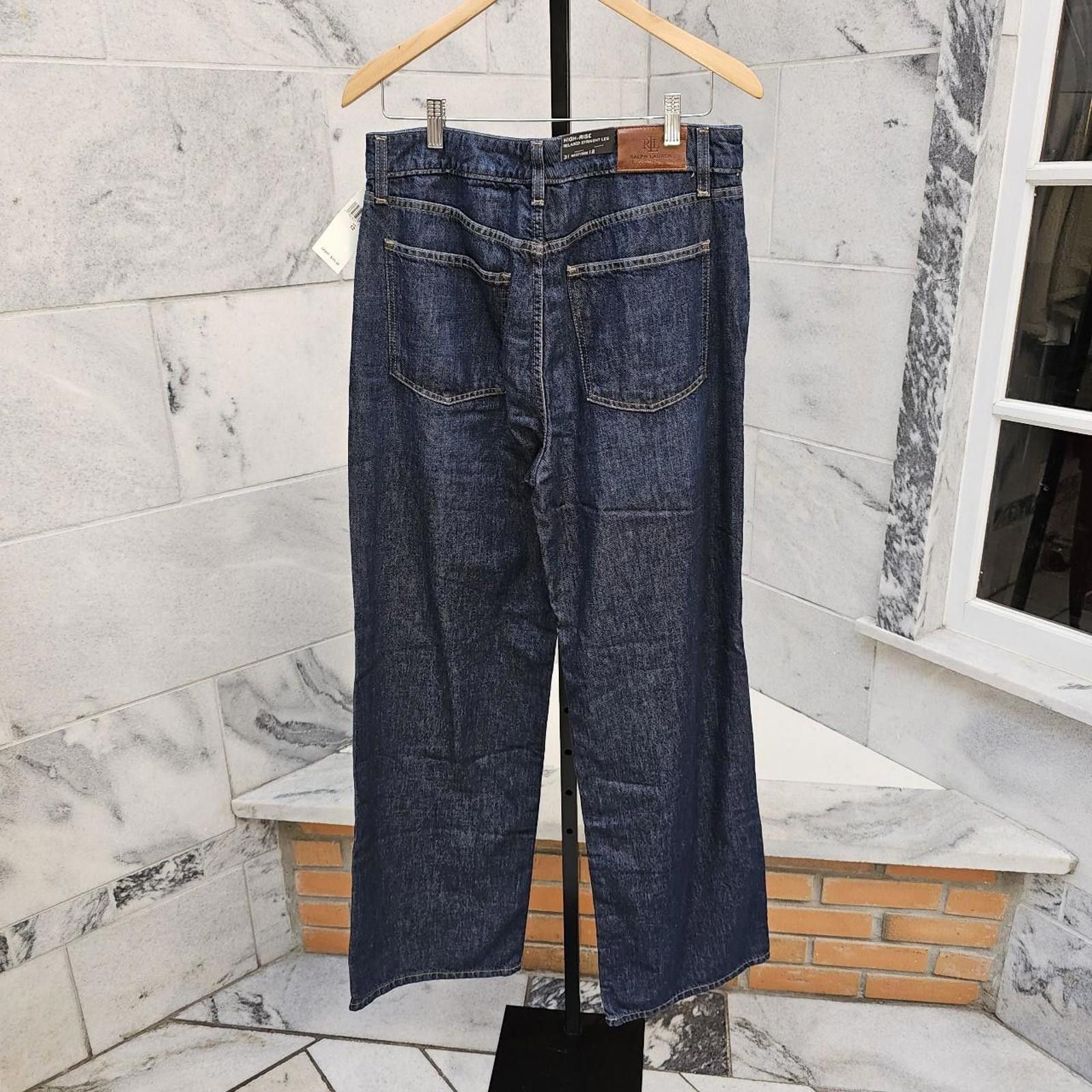 Lauren Ralph Lauren Ralph Lauren Women's Blue Jeans Size 34" / US 12 / IT 48 - 6 Thumbnail
