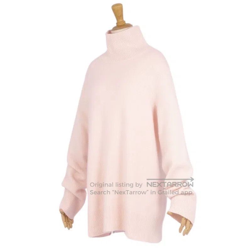 The Row The Row Pink wool and cashmere knit sweater Size S / US 4 / IT 40 - 3 Thumbnail