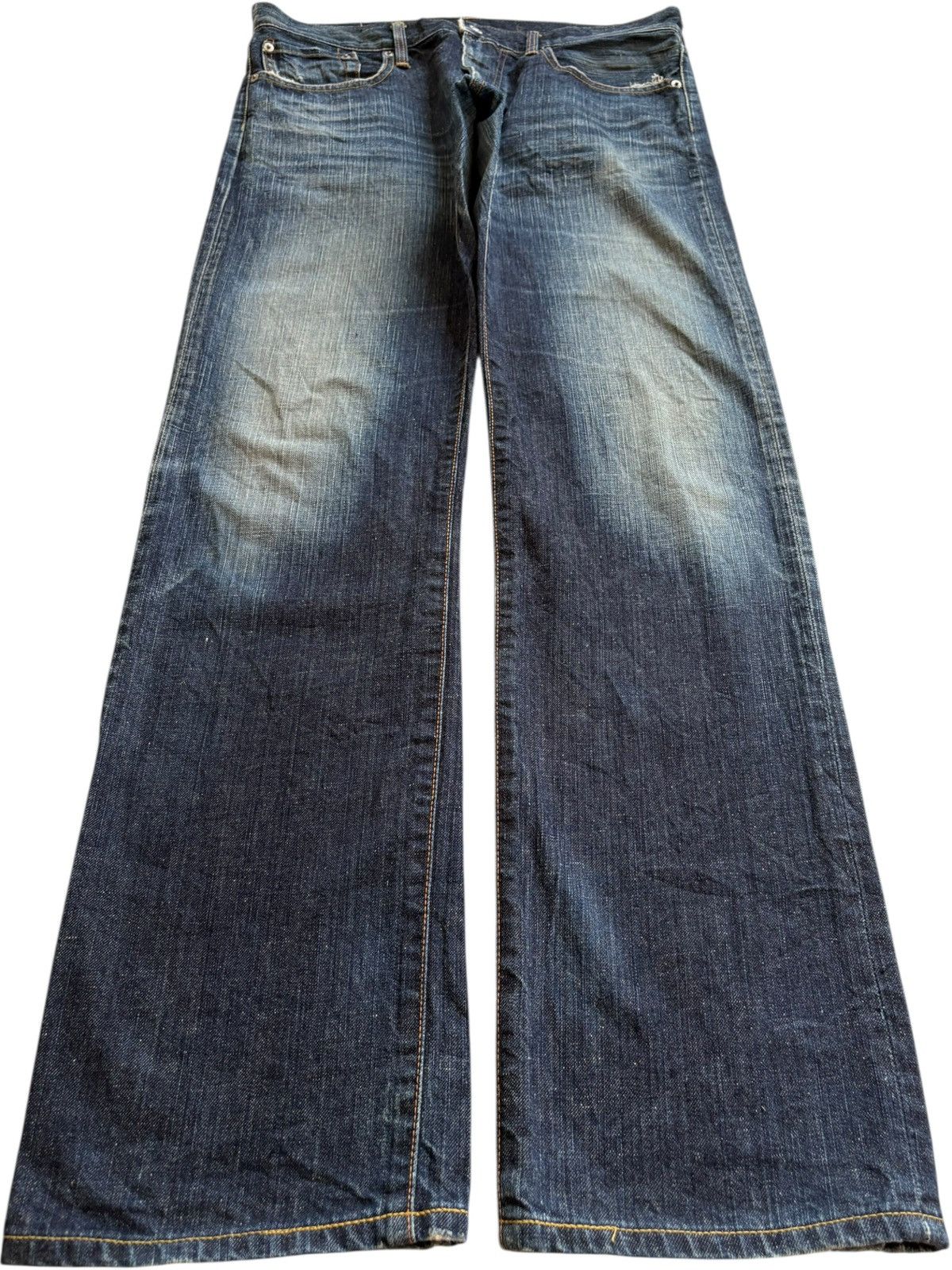 Vintage Edwin 503R Blue Wash Loose Jeans