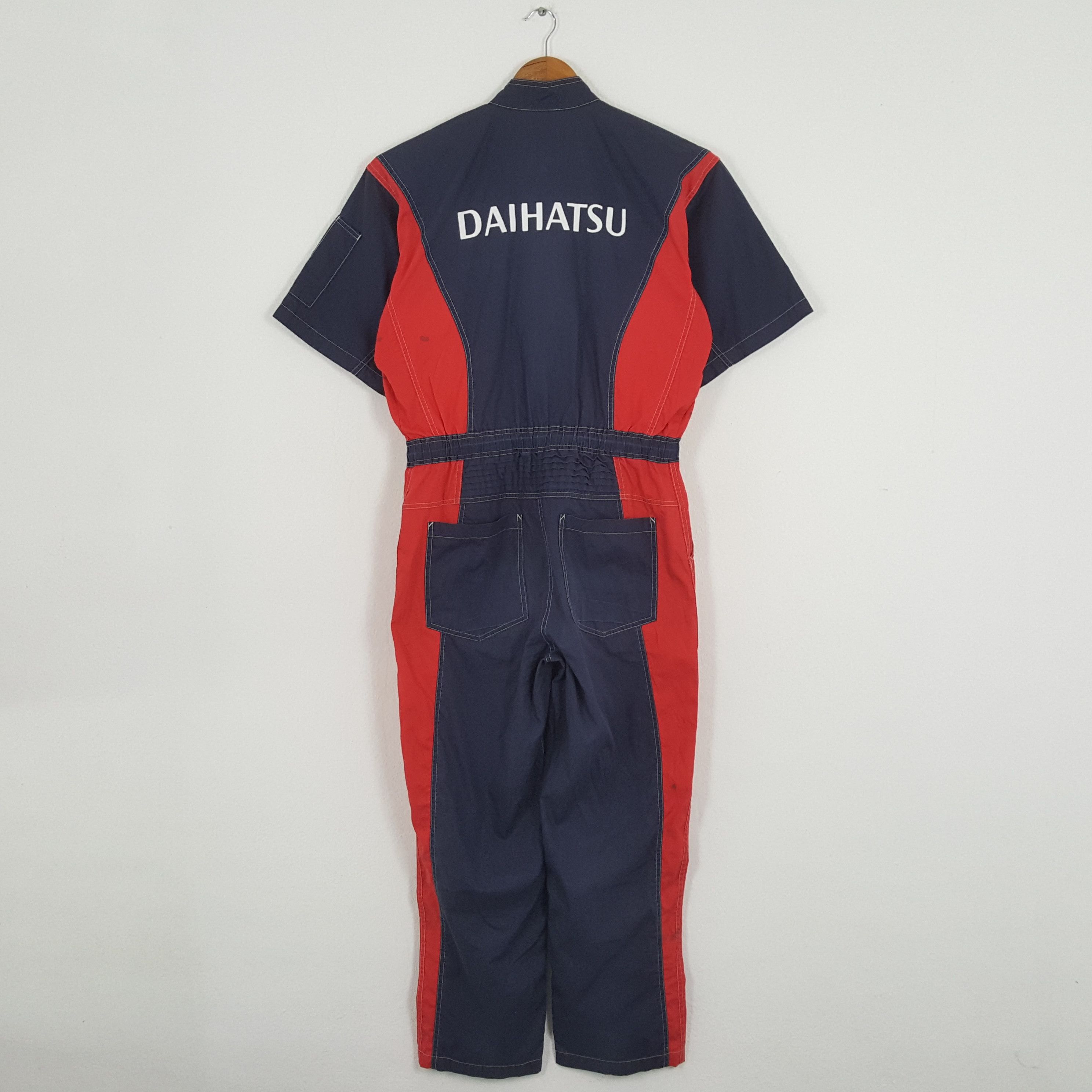 Japanese Brand × Vintage Vintage DAIHATSU Japanese Brand Motorsports Coverall Jacket Size US L / EU 52-54 / 3 - 1 Thumbnail