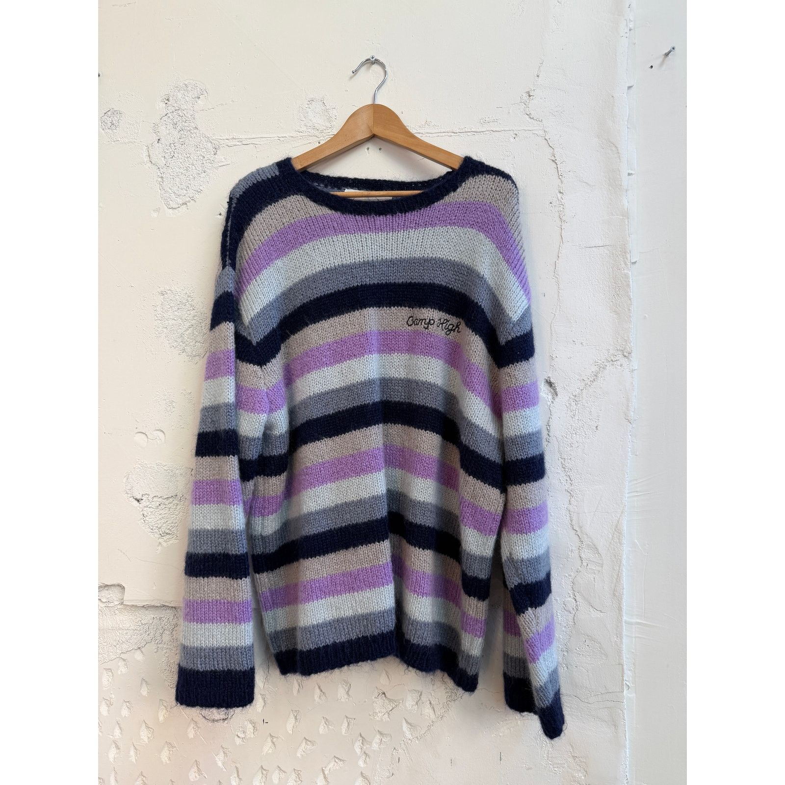 Camp High Camp High Stripe Knit Sweater Size US L / EU 52-54 / 3 - 1 Thumbnail