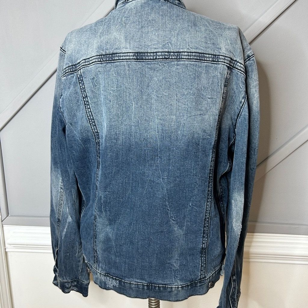 Rock Revival Rock Revival Luciano Denim Stretch Jacket Mens Size XXL Size US XXL / EU 58 / 5 - 5 Thumbnail