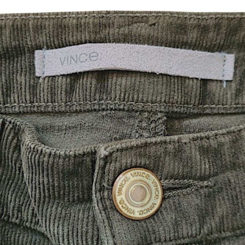 Vince Vince Green Corduroy Pants | Size 25 Size 26" / US 2 / IT 38 - 5 Thumbnail