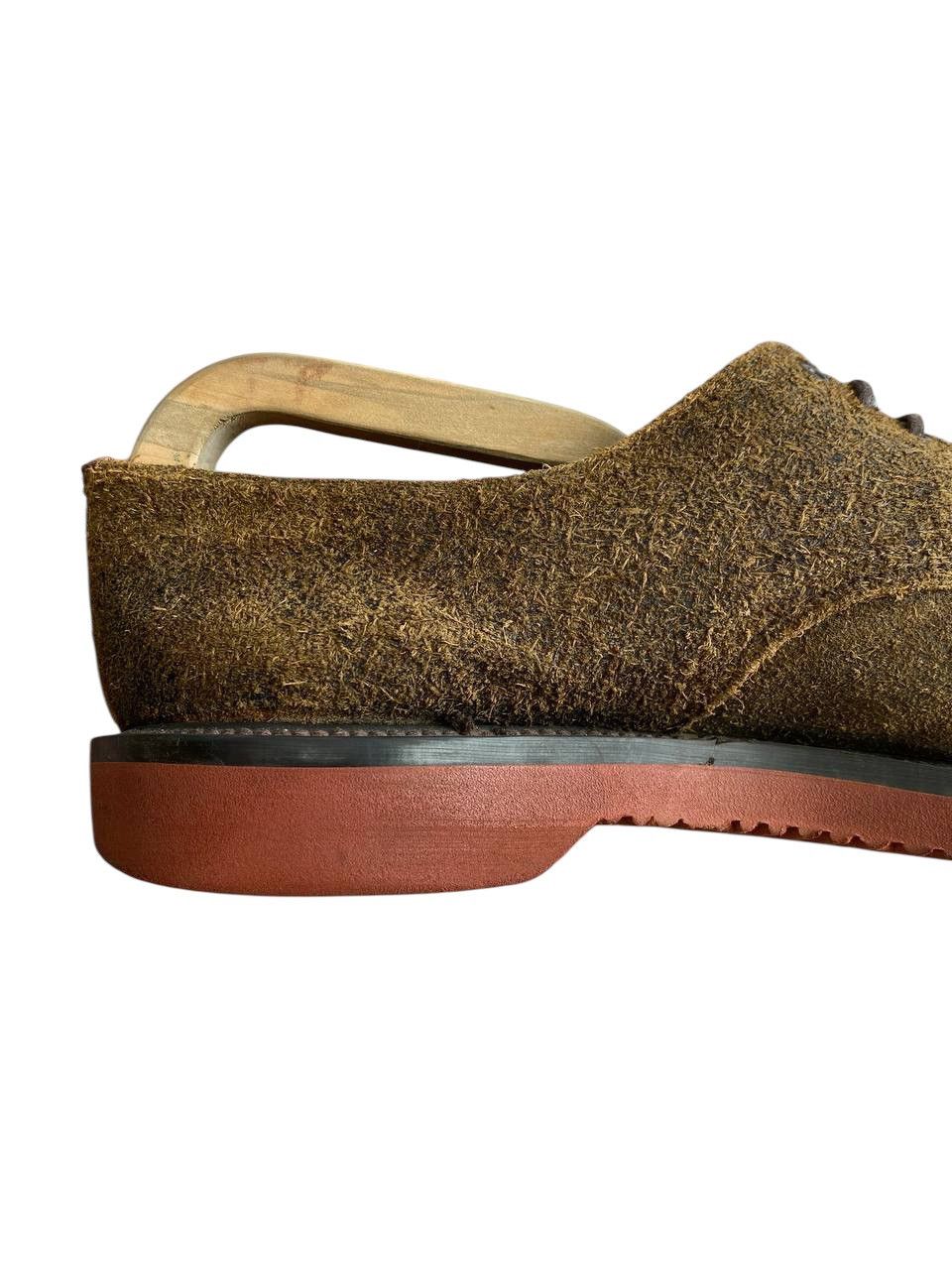 George Cox Geroge Cox Broken Suede Brown Derby Shoes Size US 10 / EU 43 - 22 Thumbnail