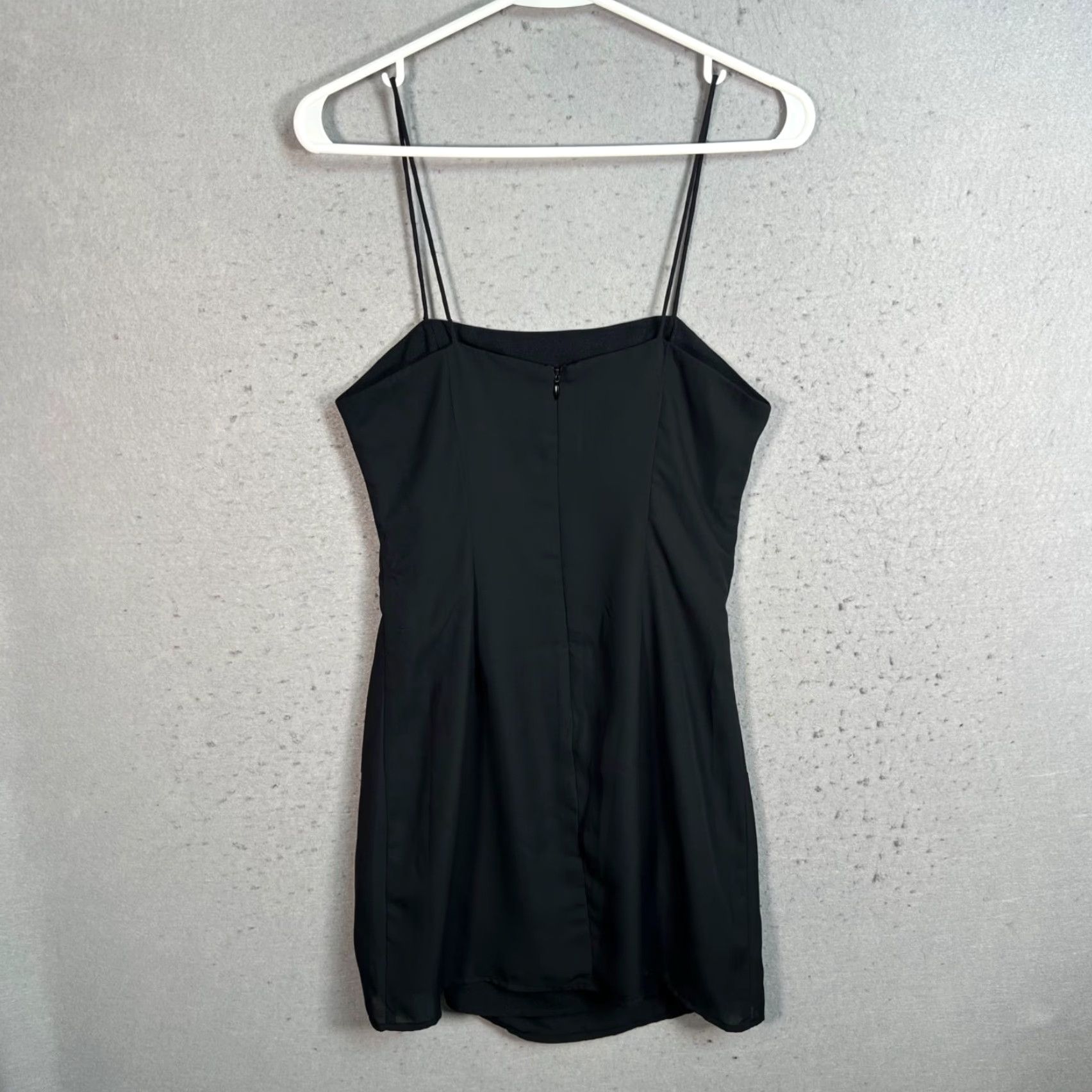 superdown Superdown Black Spaghetti Strap Mini Dress Womens Size Small Polyester Size S / US 4 / IT 40 - 2 Thumbnail