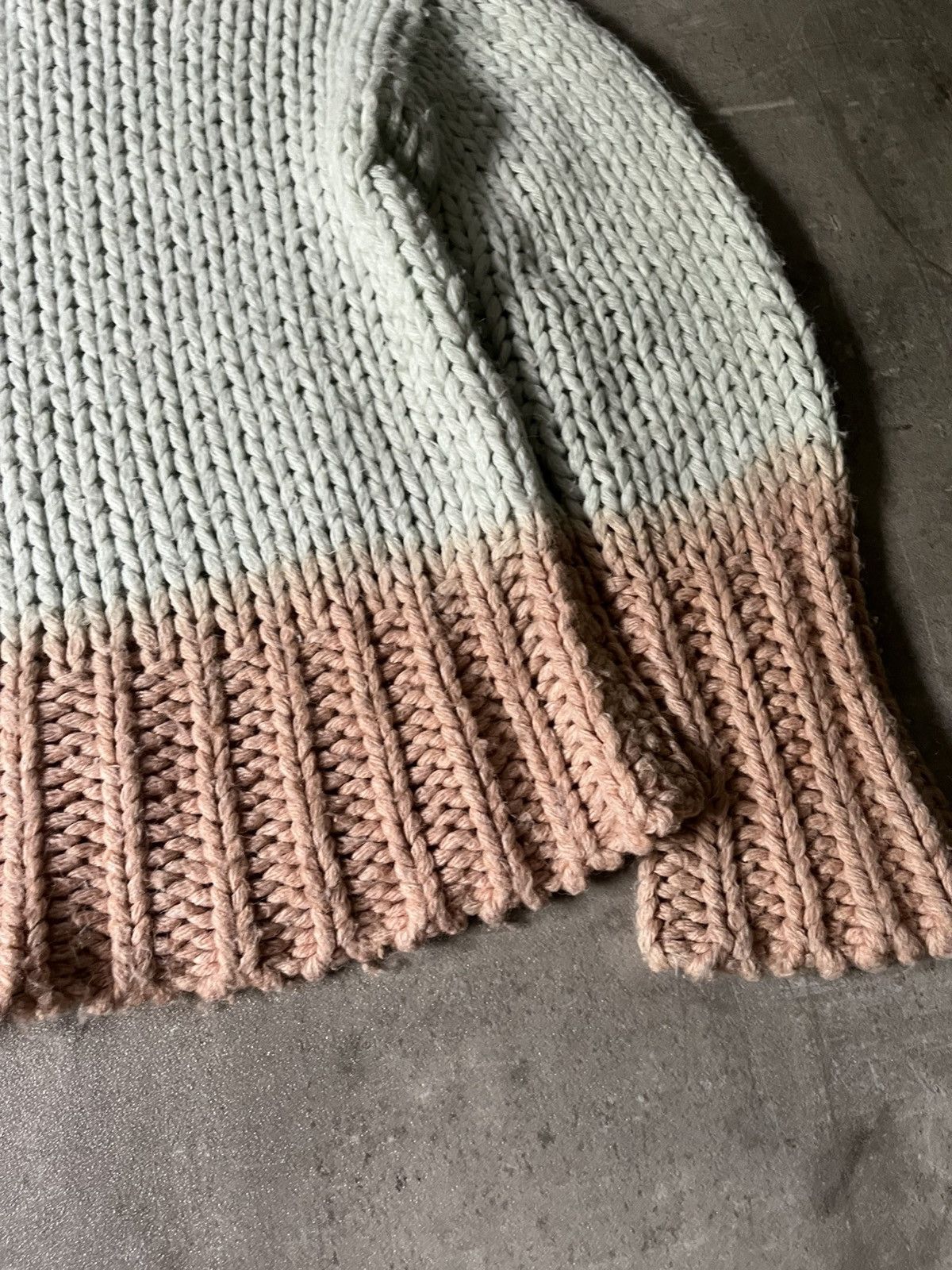 Acne Studios Acne Studios chunky degrade gradient sweater Size US M / EU 48-50 / 2 - 3 Thumbnail