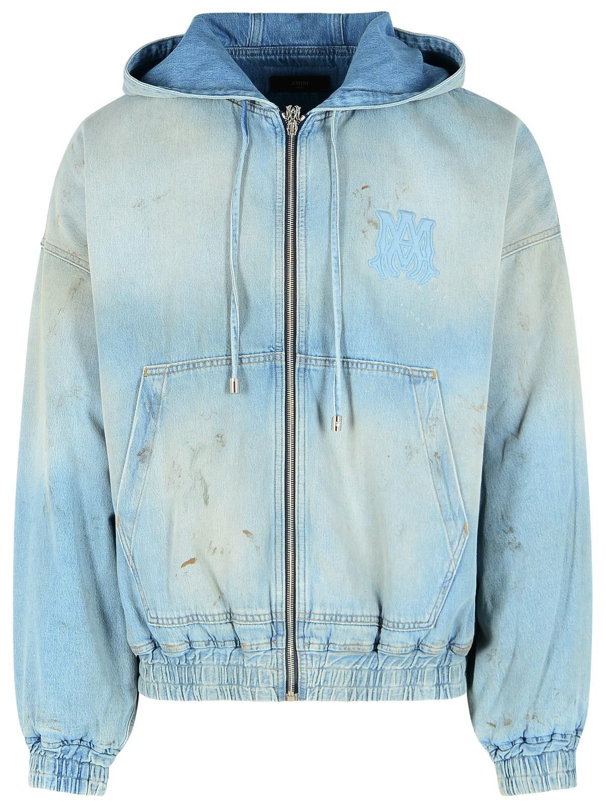 Amiri AMIRI Light Blue Cotton Jacket Size US L / EU 52-54 / 3 - 1 Thumbnail
