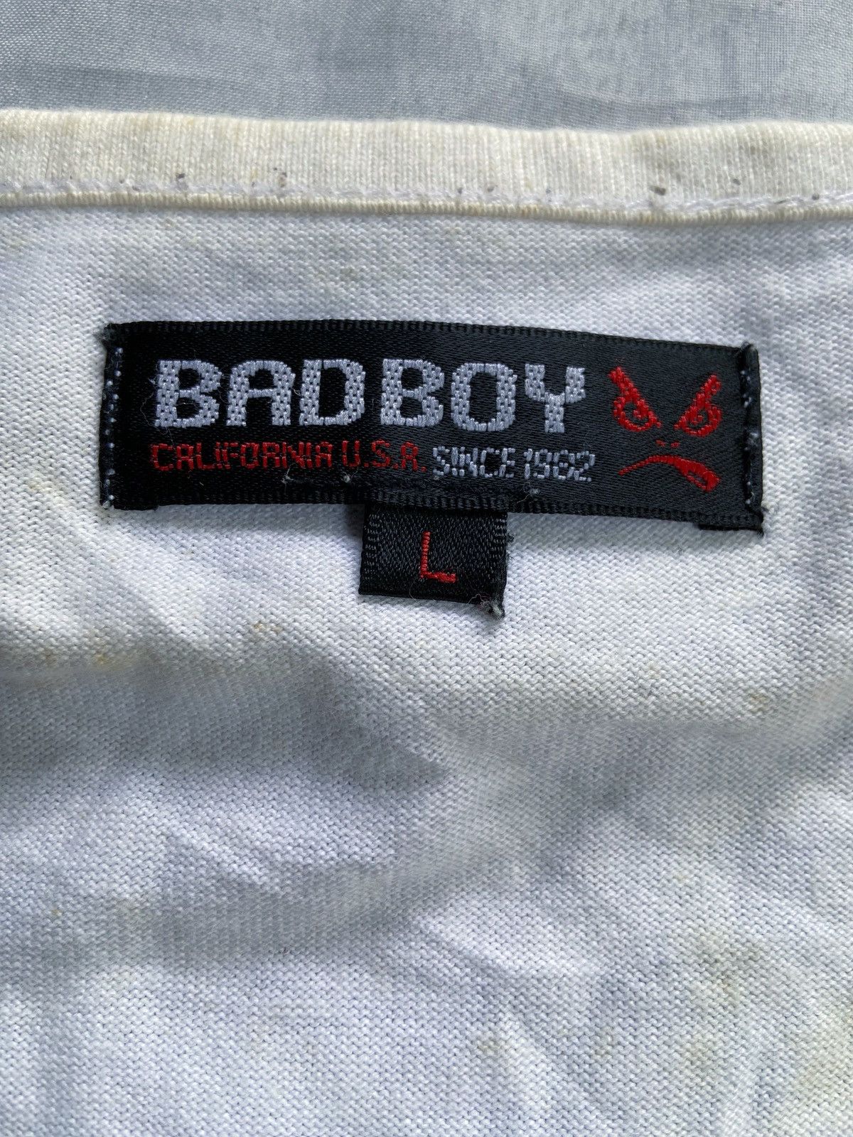 Japanese Brand DOUBLE LAYER JAPANESE STYLE BADBOY TEE Size US XL / EU 56 / 4 - 7 Thumbnail