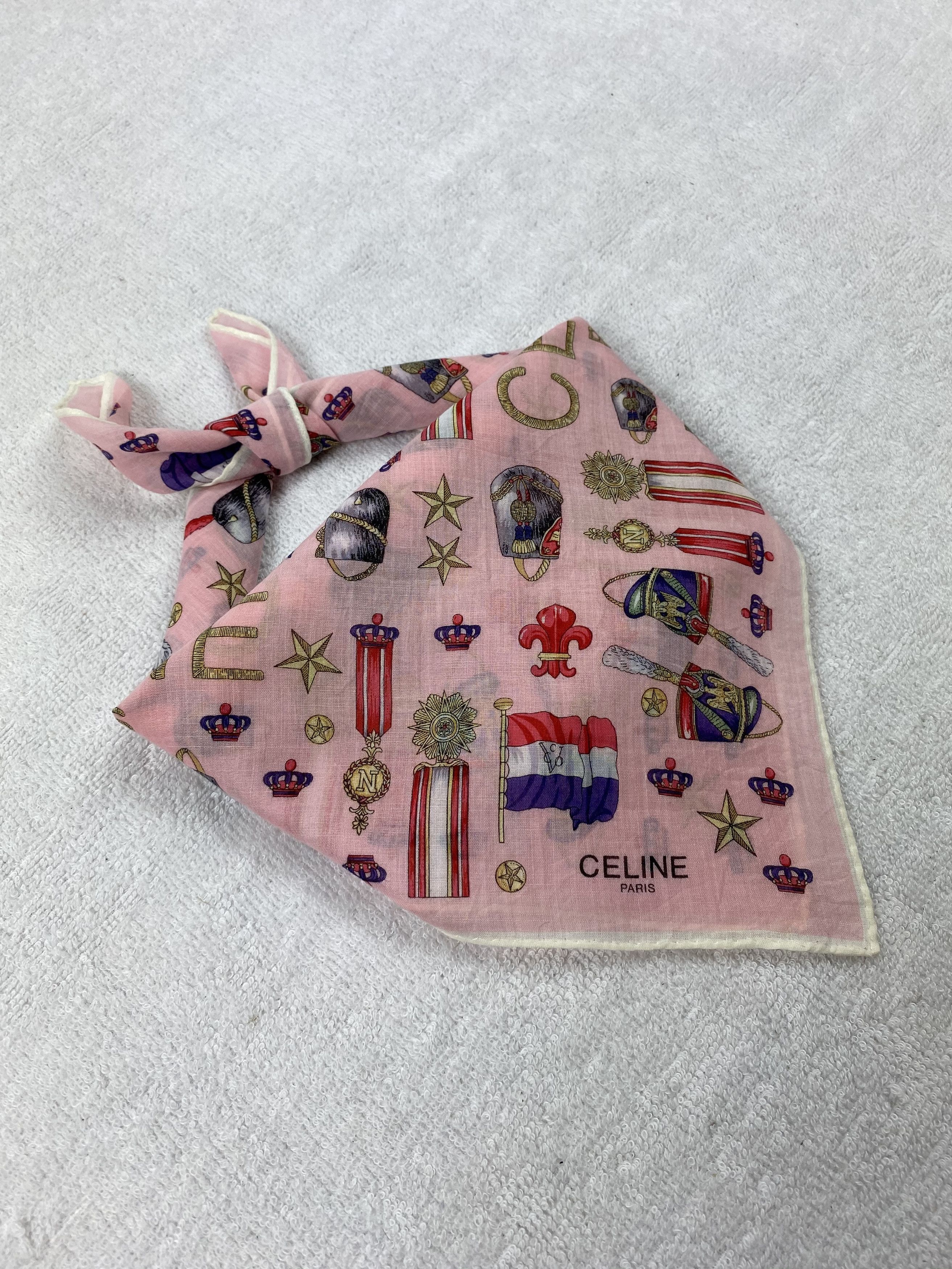 Celine Celine Handkerchief / Bandana / Neckerchief Size ONE SIZE - 2 Thumbnail