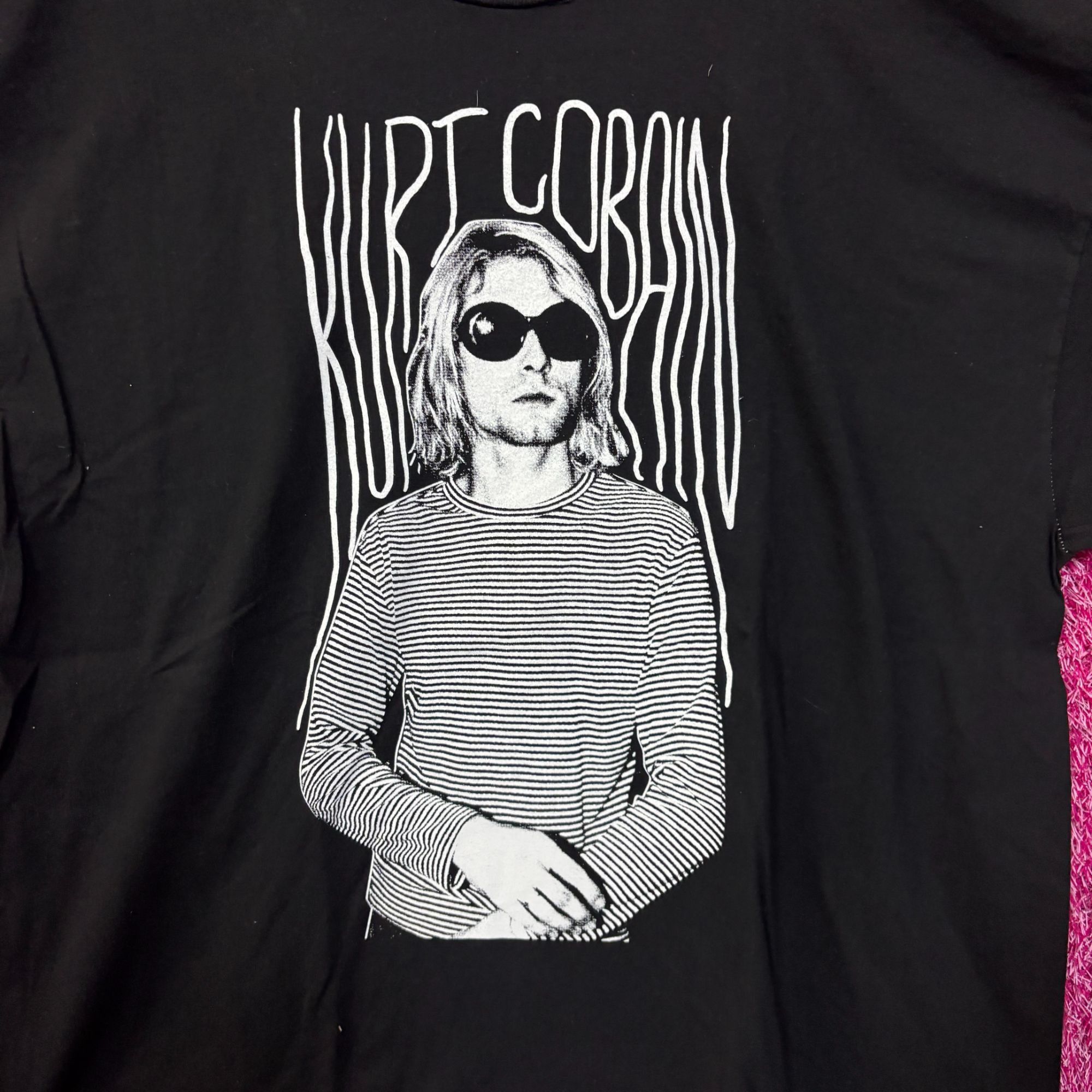 Nirvana Kurt cobain Nirvana mineral wash distressed Tshirt size larg Size US L / EU 52-54 / 3 - 2 Thumbnail