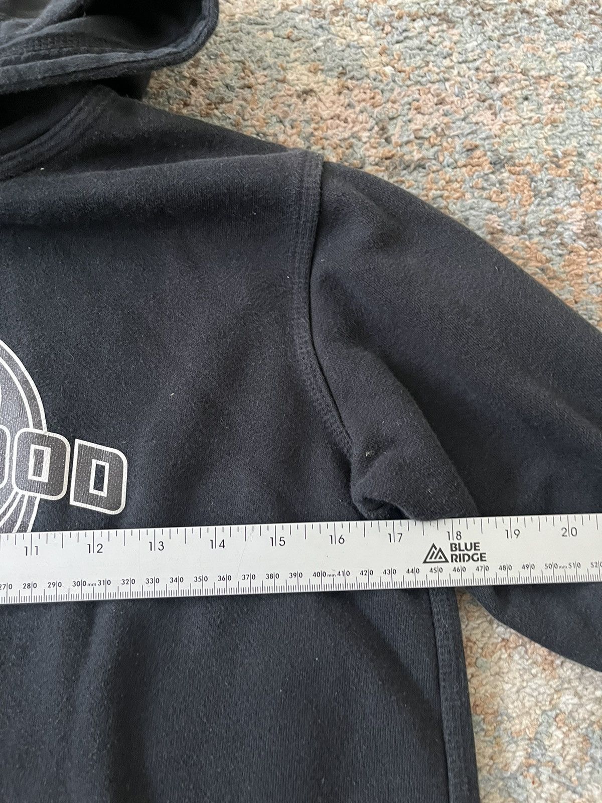Nike × Vintage VTG 90s Nike Small Swoosh Hoodie Size US XS / EU 42 / 0 - 4 Thumbnail