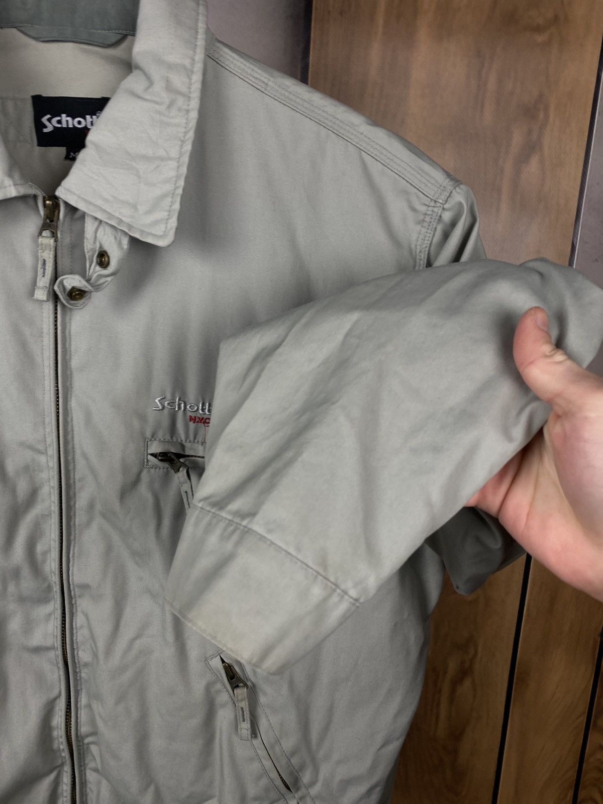 Schott 🍇Vintage 90s Jacket Schott NYC Bros Work Jacket VTG🍇 Size US M / EU 48-50 / 2 - 8 Thumbnail