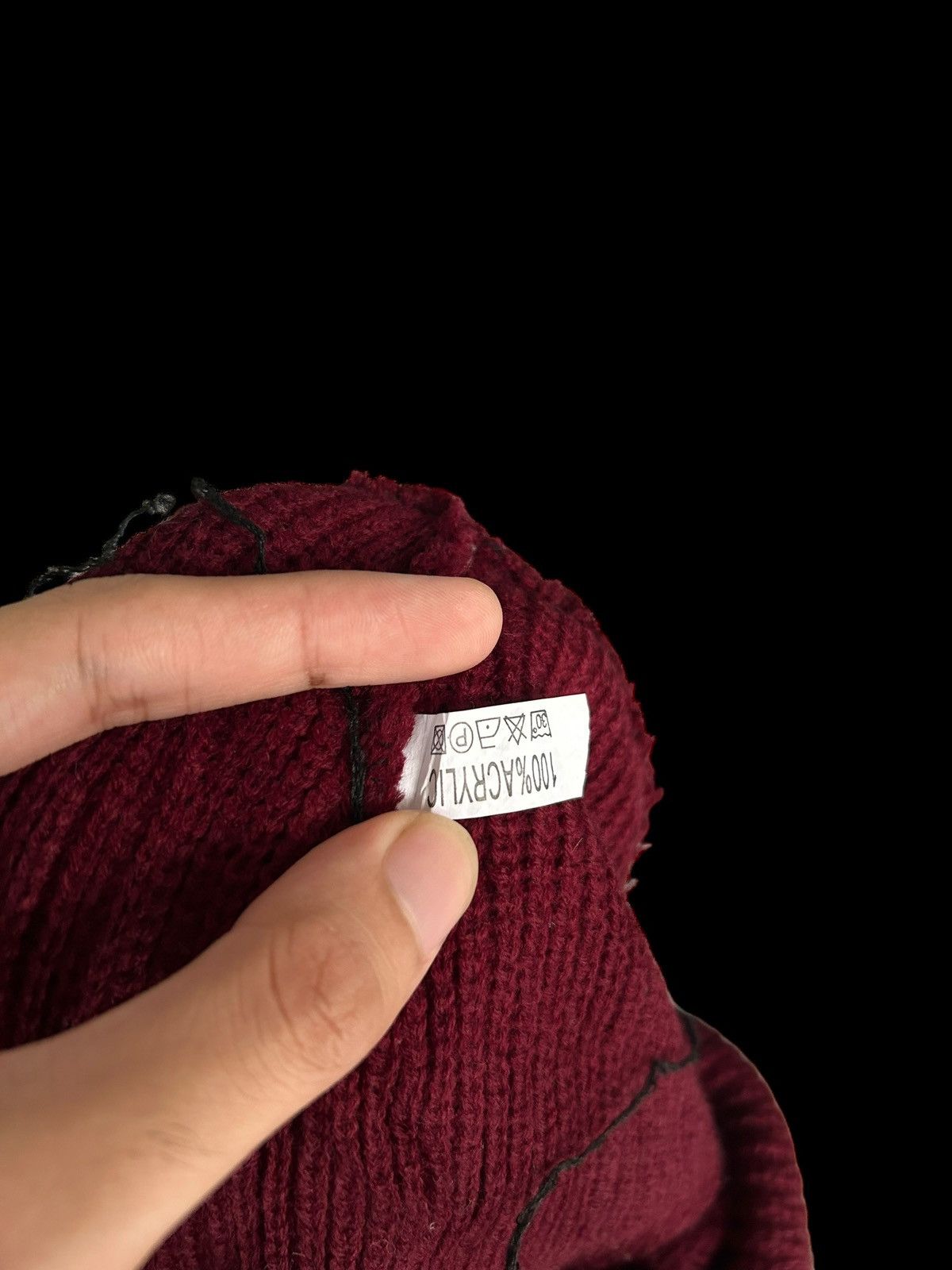 Japanese Brand × Kapital × Vintage Balaclava Masked Facemask Knitted Beanie Size ONE SIZE - 3 Thumbnail