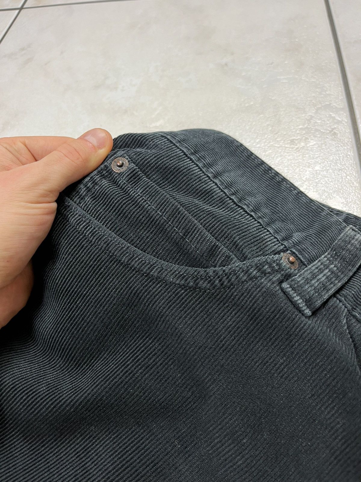 Levi's × Levi's Vintage Clothing × Vintage Vintage Levi’s 549 low loose corduroy pants velvet y2k cords Size US 38 / EU 54 - 14 Thumbnail