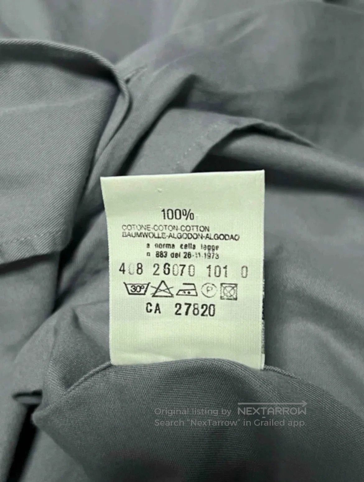 Helmut Lang Helmut Lang Military shirt. Size US M / EU 48-50 / 2 - 6 Thumbnail