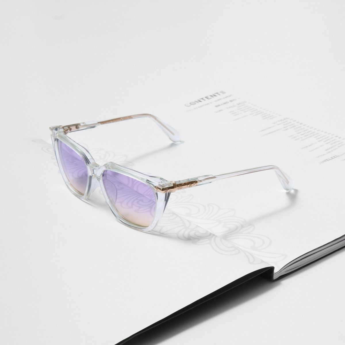 Chrome Hearts CHROME HEARTS STIFFILIS CRYSTAL GLASSES Size ONE SIZE - 1 Thumbnail