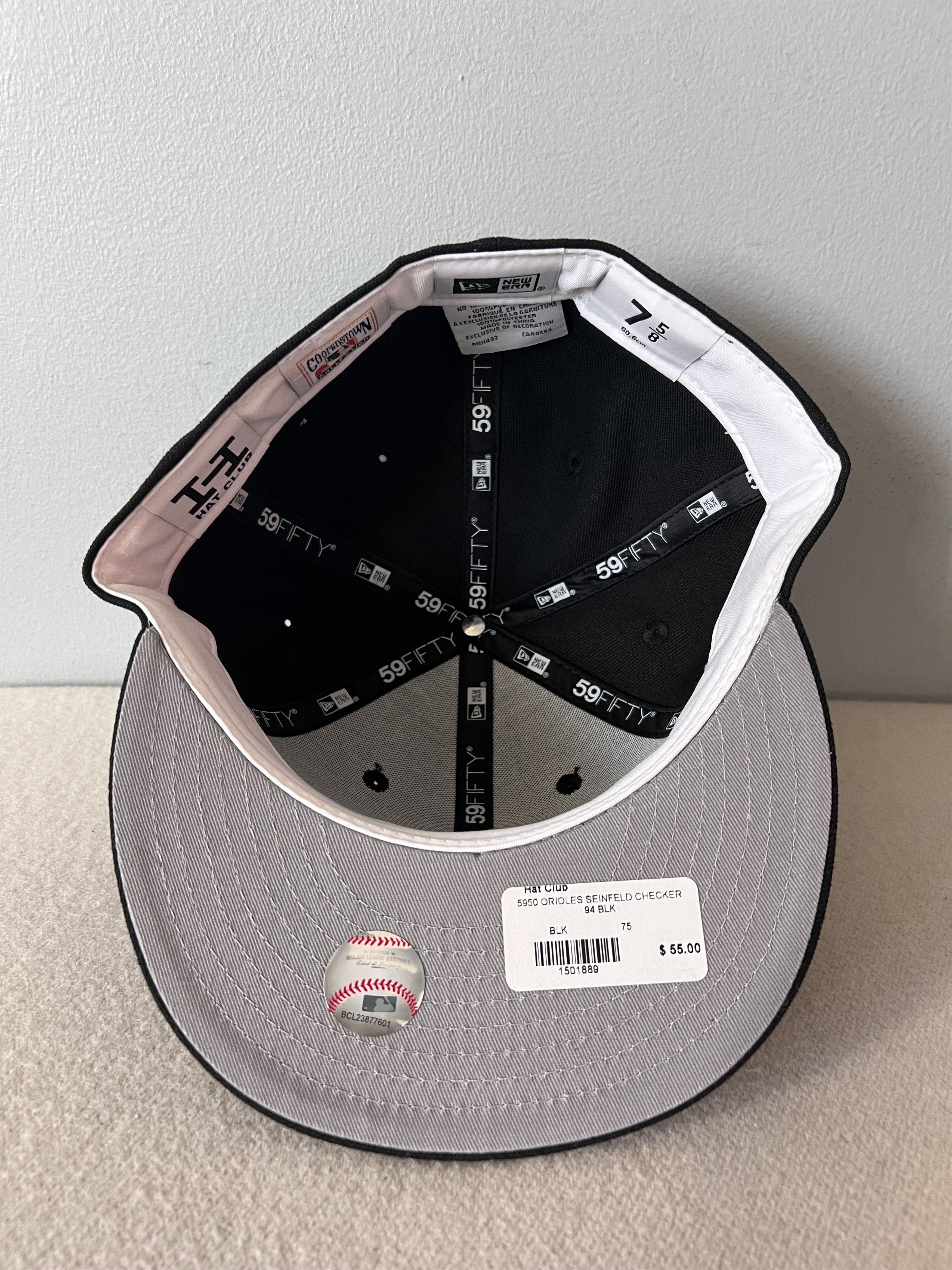 New Era 7 5/8 New Era Hat Club Seinfeld Baltimore Orioles 59FIFTY Size ONE SIZE - 6 Thumbnail