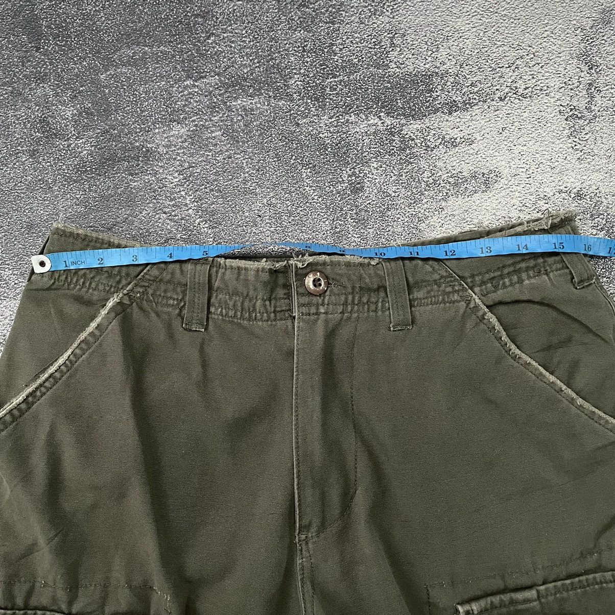 If Six Was Nine BCBS Baggy military 3D pocket Cargo pants Size US 32 / EU 48 - 11 Thumbnail