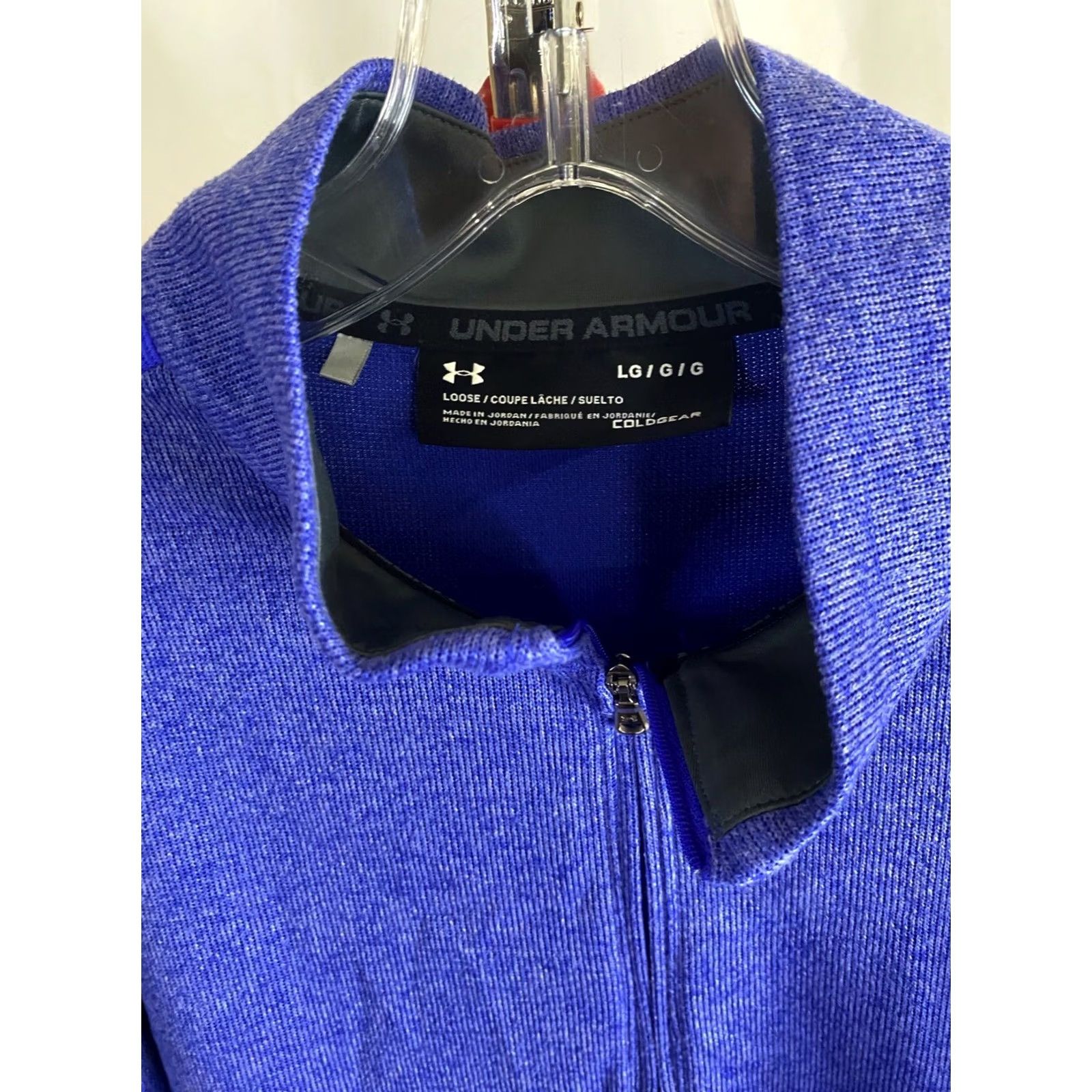 Under Armour Under Armour Mens Club Championship Zippered SWEATER Large L Sharp Size US L / EU 52-54 / 3 - 5 Thumbnail