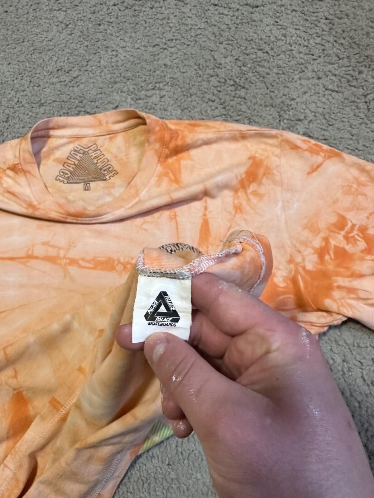 Palace Palace Tshirt Tie Die Multicolor Sz M Size US M / EU 48-50 / 2 - 5 Thumbnail