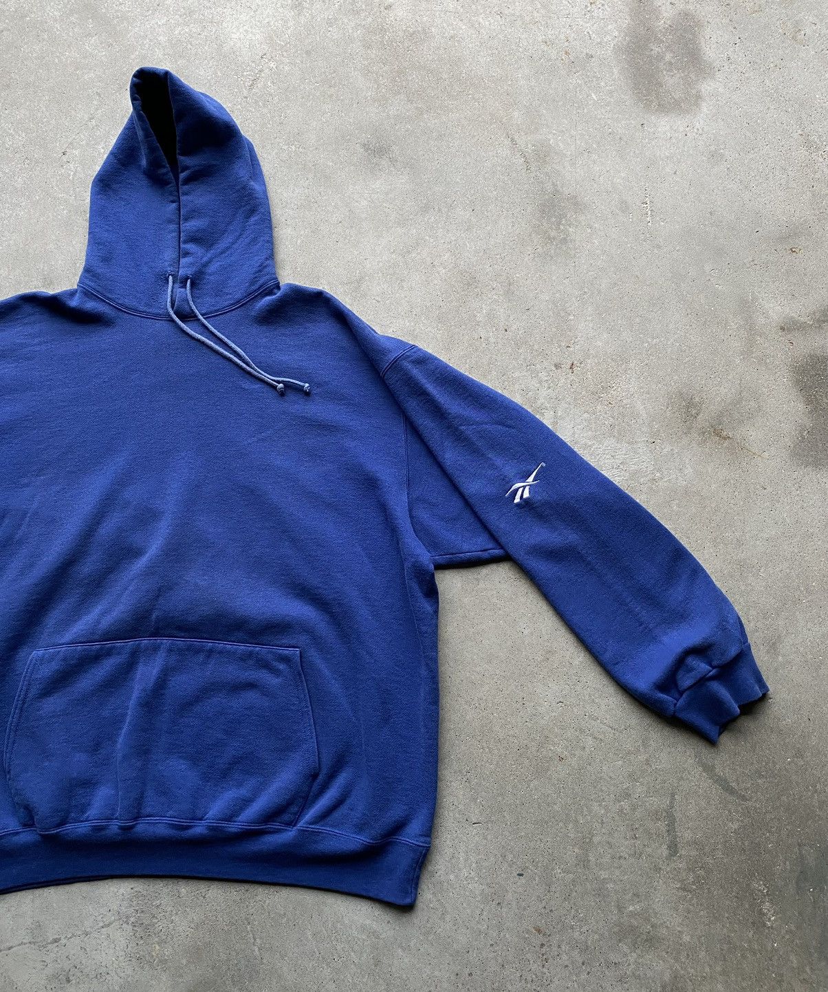 Reebok vintage 90s REEBOK Heavyweight Logo Hoodie sweatshirt Size US XXL / EU 58 / 5 - 2 Thumbnail
