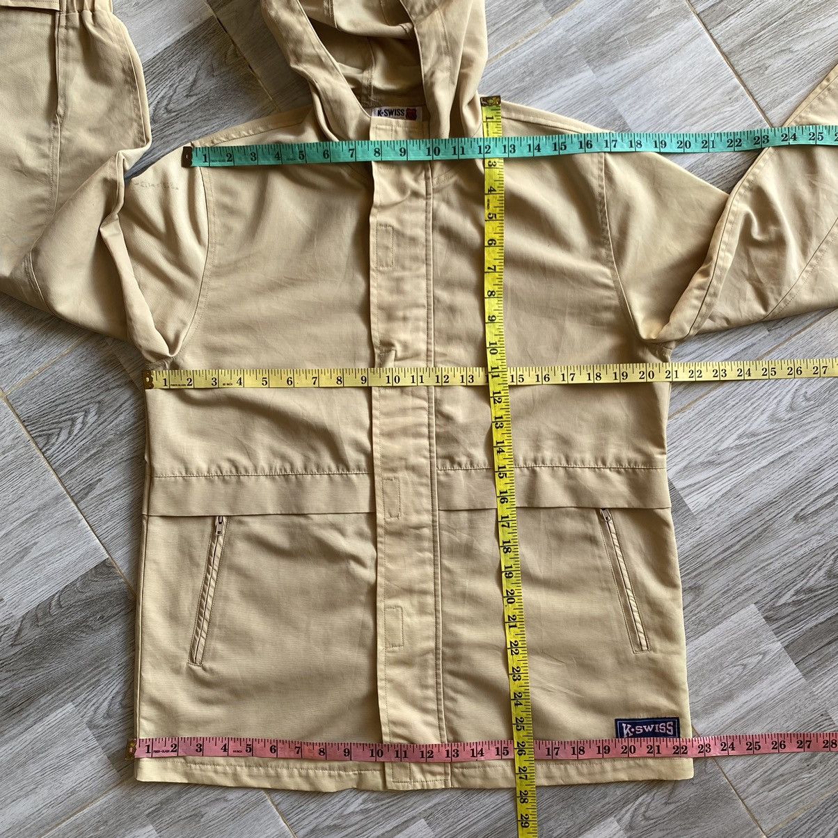 K-Swiss × Vintage K-SWISS Hooded Light Jacket Size US L / EU 52-54 / 3 - 19 Thumbnail