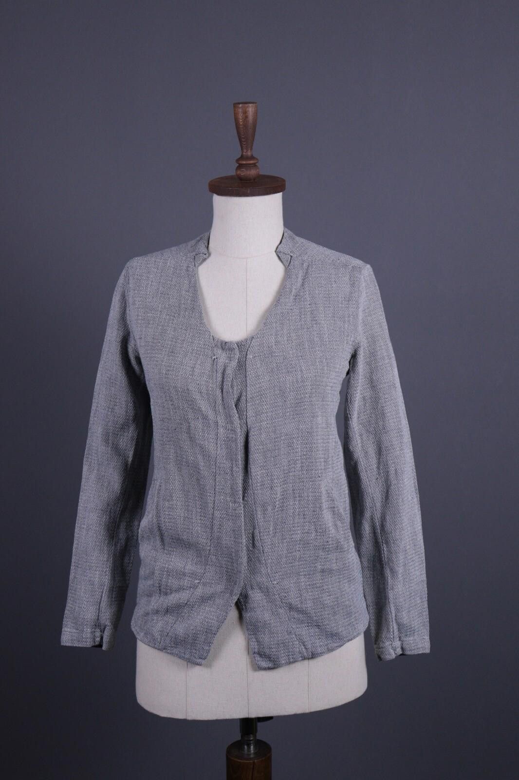 Transit Transit Par Such Grat Linen Snap Knit Cardigan Size 2 Size XS / US 0-2 / IT 36-38 - 1 Thumbnail