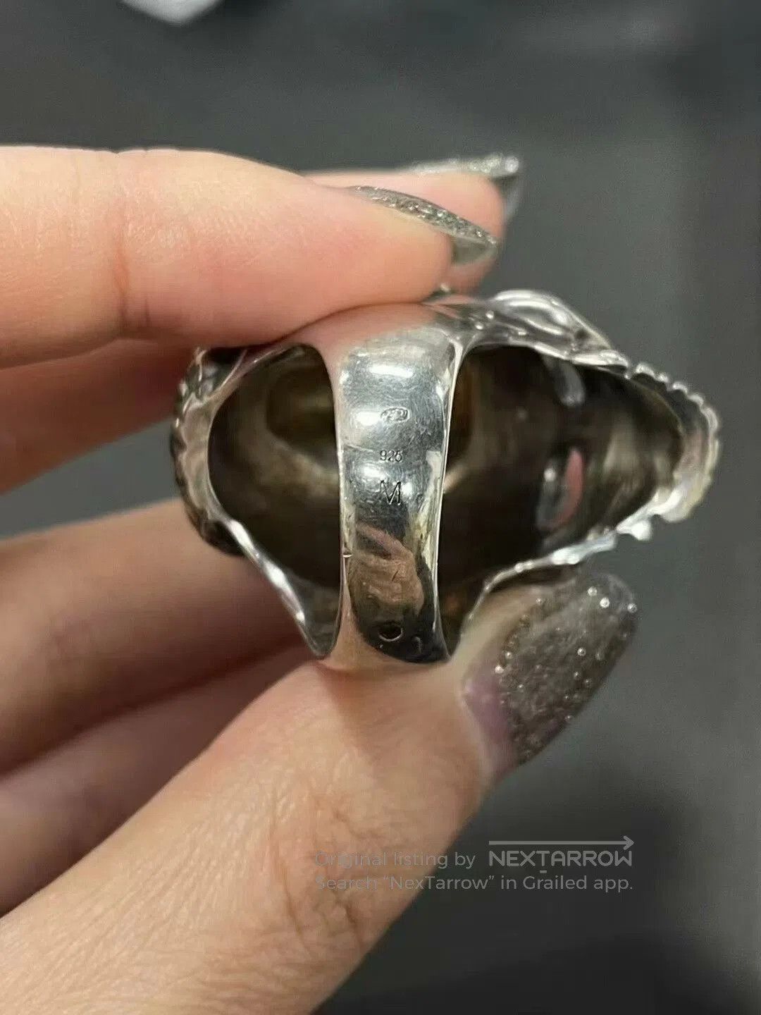 Vivienne Westwood vivienne westwood skull ring with snake design. Size ONE SIZE - 3 Thumbnail