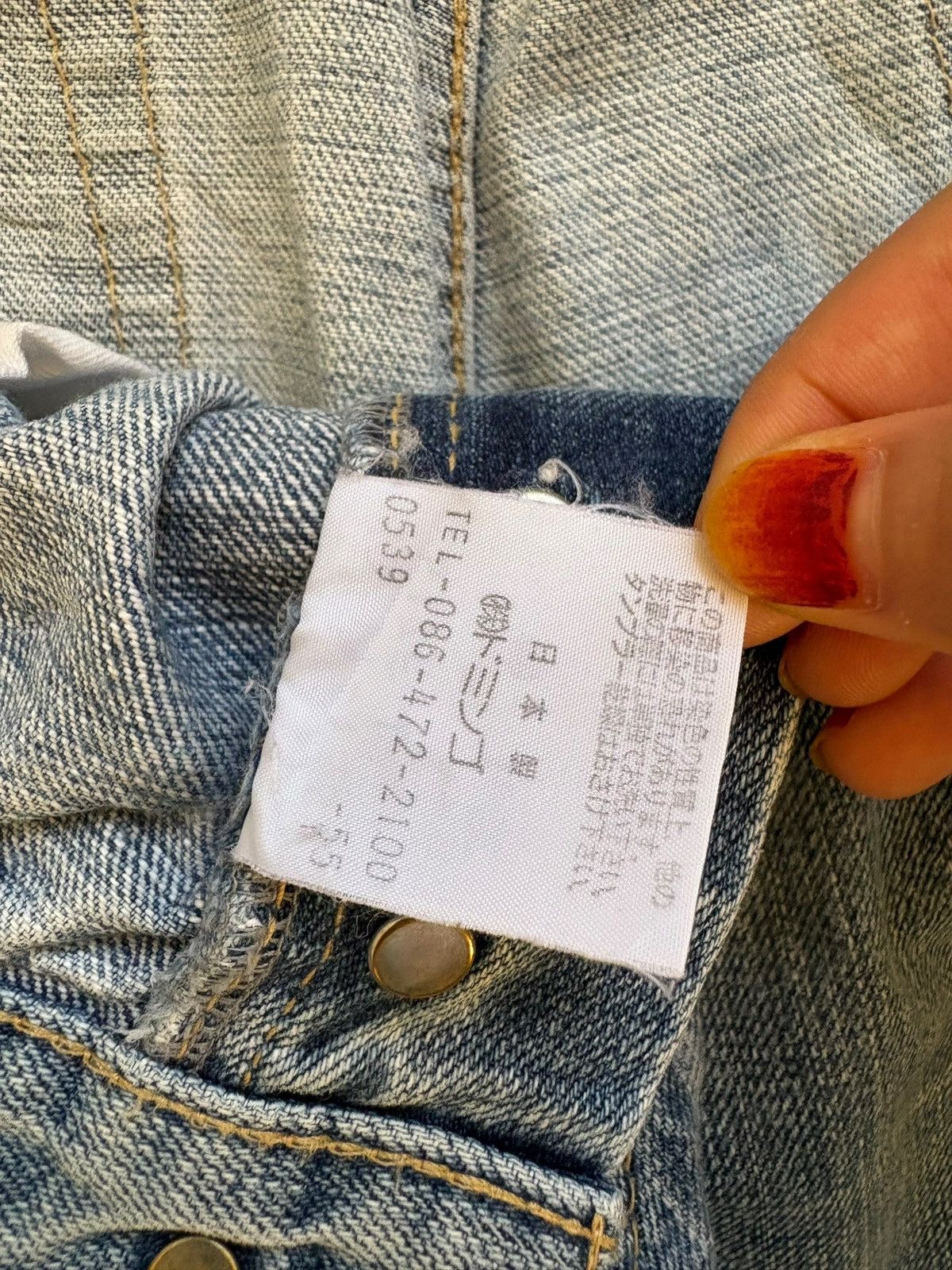 Japanese Brand SALES🔥🔥Vintage DMG Button Fly Faded Wash Jeans Size US 31 - 10 Thumbnail