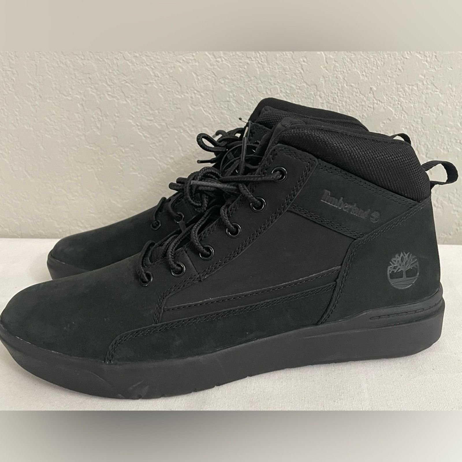 Timberland Timberland Allston Mid Lace-up Sneakers Black Nubuck Men 11 Size US 11 / EU 44 - 4 Thumbnail