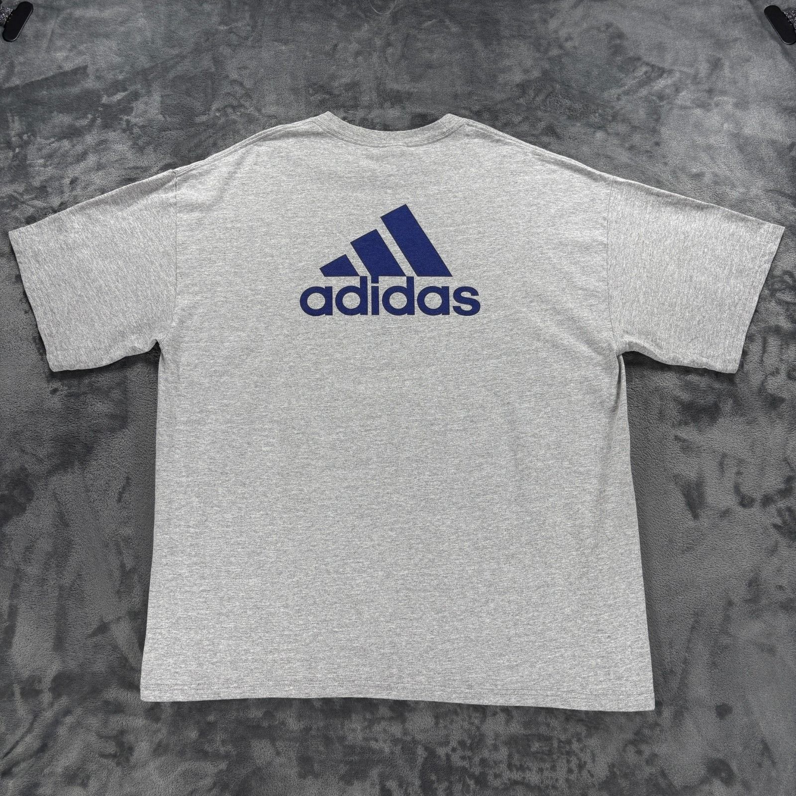 Adidas Adidas Showtime National Championships Tee XL Gray Basketbal Size US XL / EU 56 / 4 - 2 Thumbnail