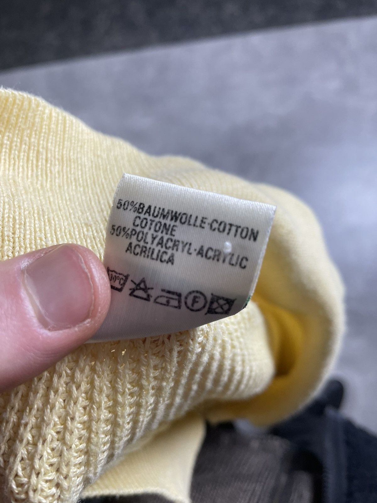 Puma × Vintage Puma Vintage Classic Logo Yellow Waffle Knitted Sweater Size US XXL / EU 58 / 5 - 7 Thumbnail