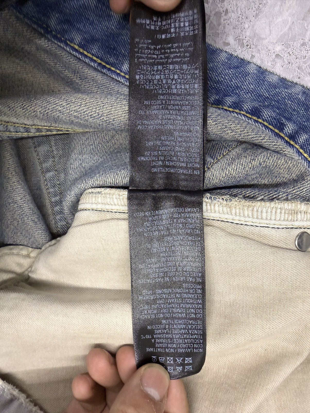 Balenciaga Balenciaga 24ss camo & denim pants Size US 34 / EU 50 - 4 Thumbnail