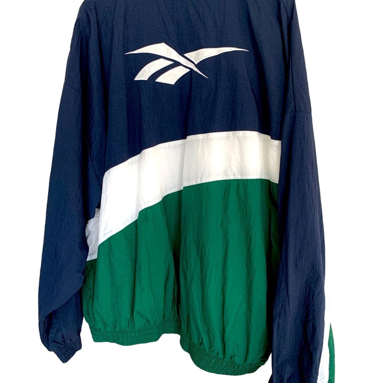 Reebok VINTAGE NWT REEBOK CLASSIC WINDBREAKER MENS JACKET Size US XL / EU 56 / 4 - 2 Thumbnail