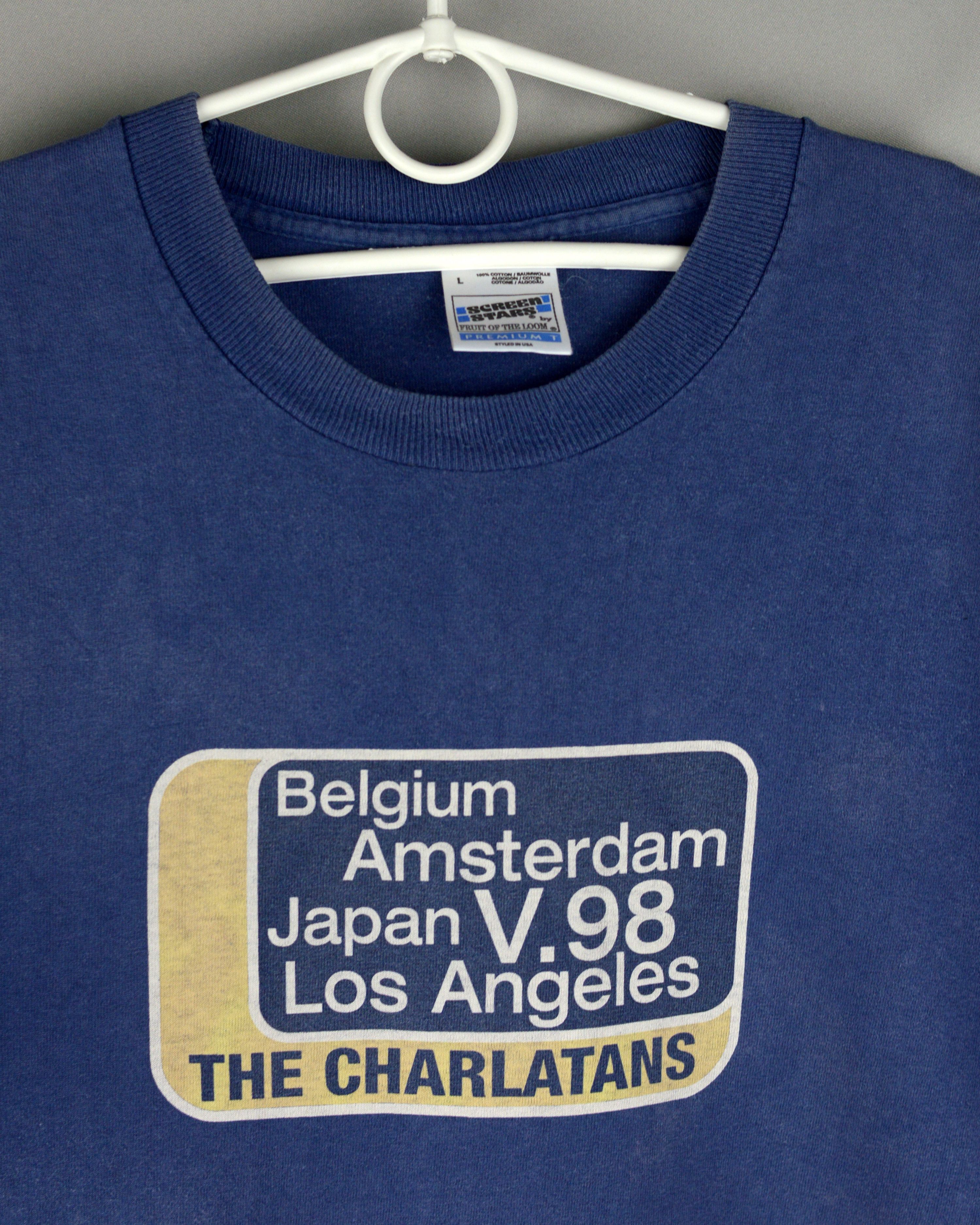 Vintage Vintage The Charlatans 1998 t shirt Size US L / EU 52-54 / 3 - 2 Thumbnail