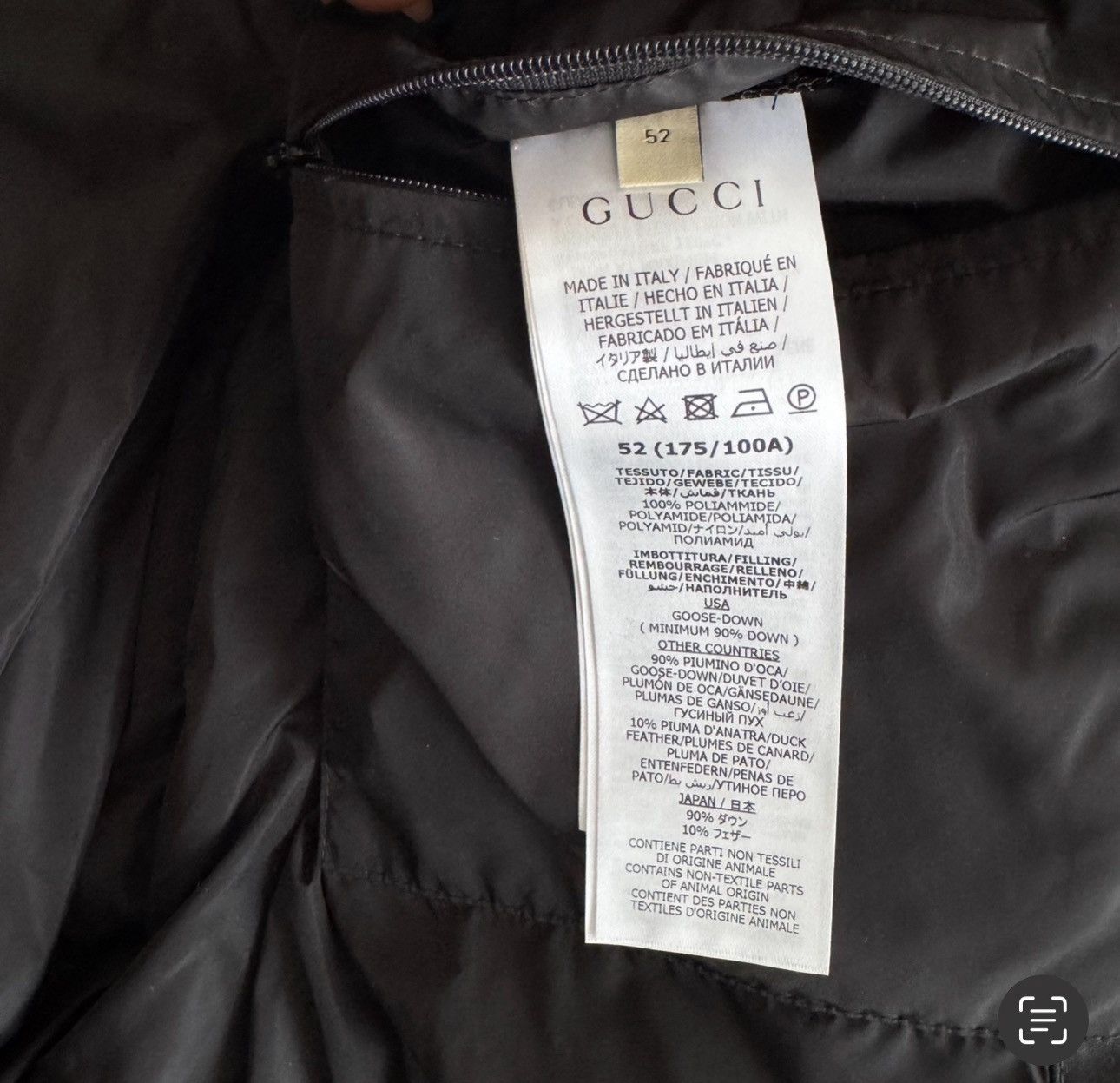 Gucci GUCCI PUFF JACKET Size US L / EU 52-54 / 3 - 4 Thumbnail