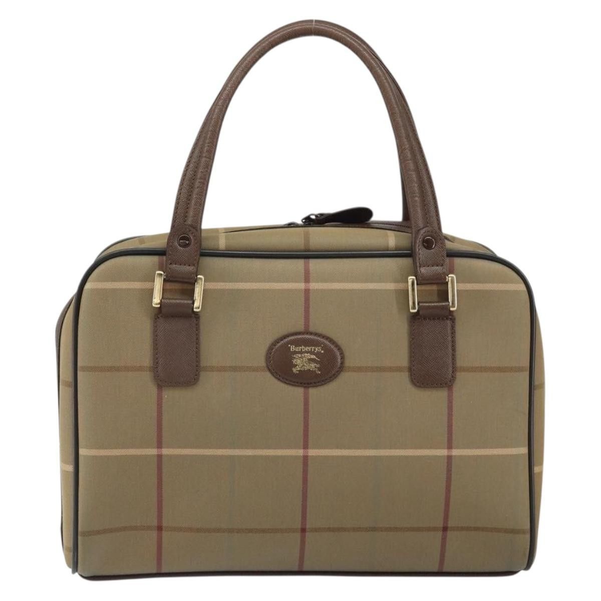 Burberry Burberry Nova Check Handbag Nova Check Canvas Size ONE SIZE - 1 Thumbnail