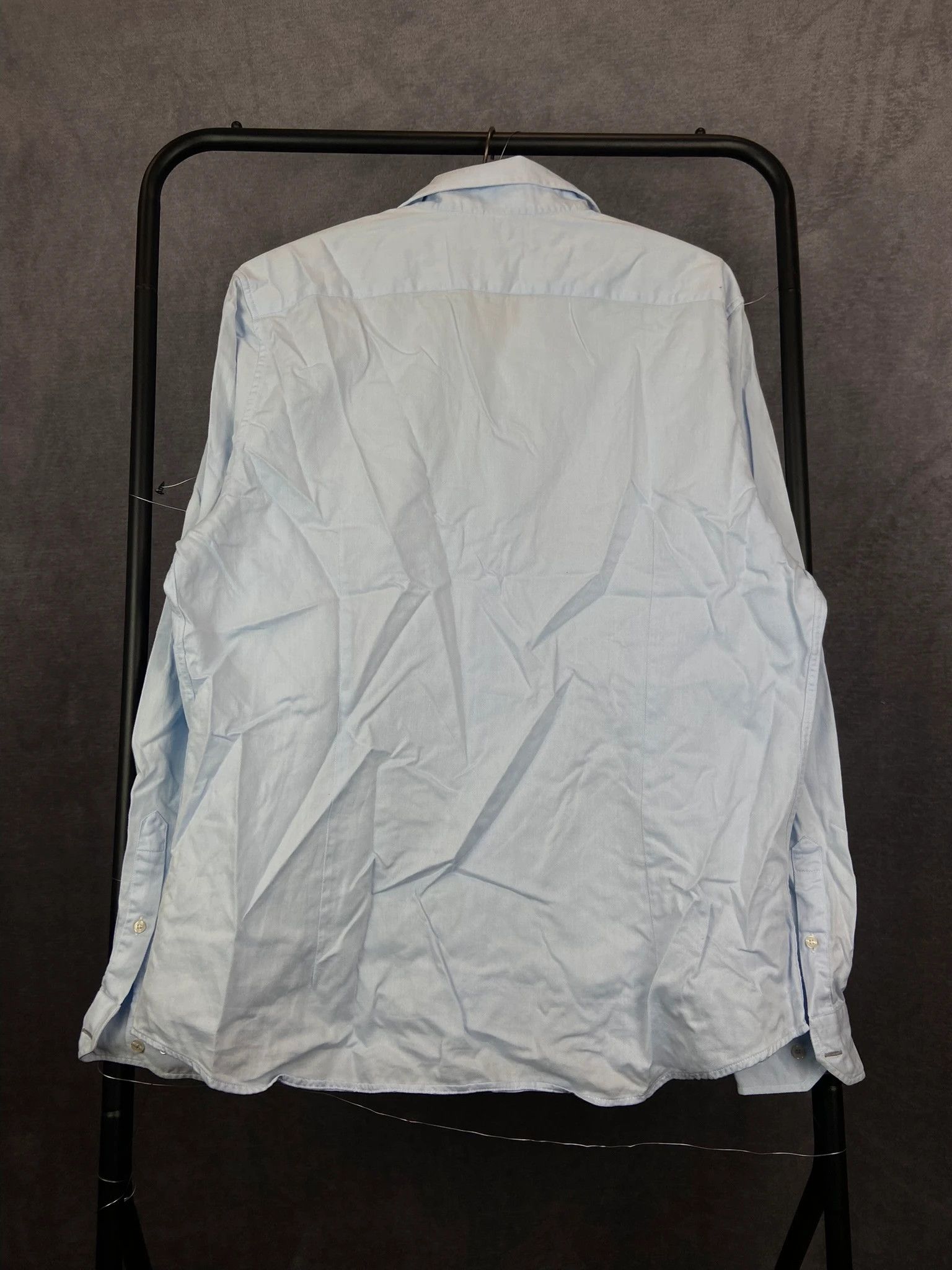 Lacoste Lacoste Shirt Baby Blue Long Sleeve Embroidered Logo Size US XL / EU 56 / 4 - 5 Thumbnail