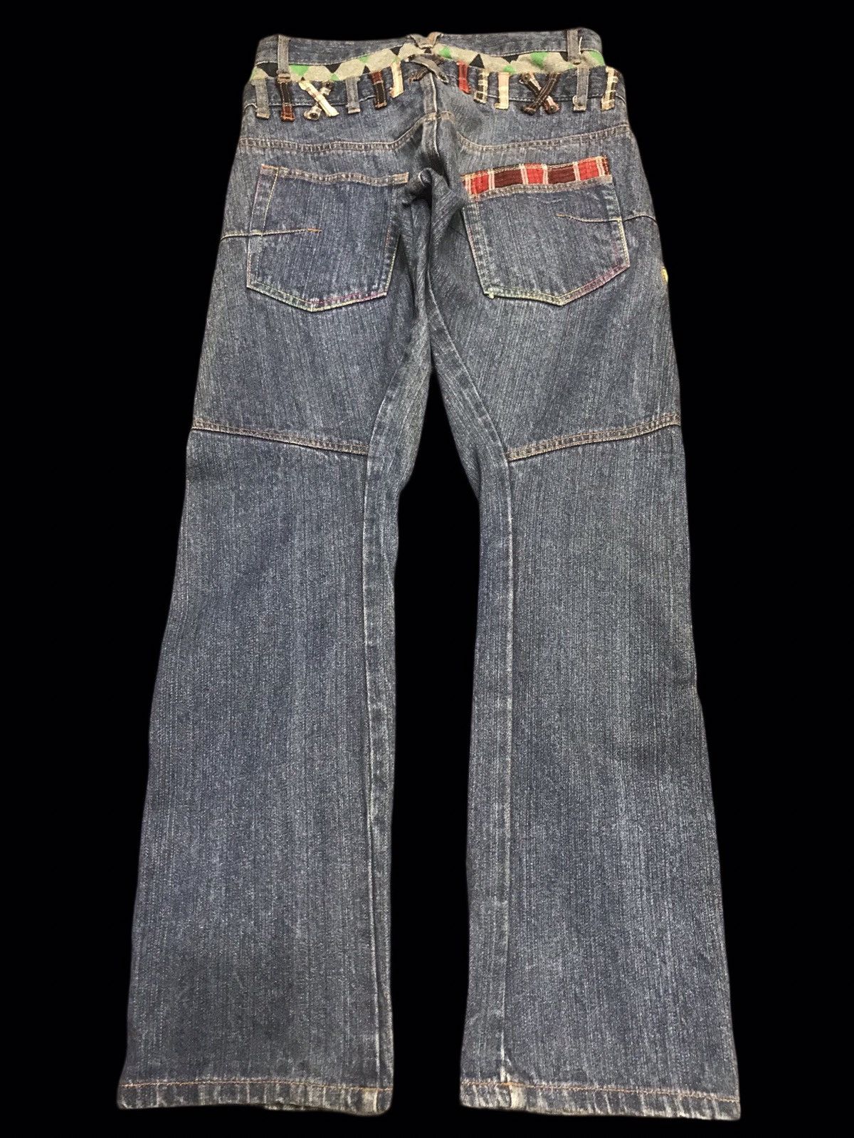 Japanese Brand 💥DOUBLE WAIST💥BS RAW Seditionaries Twisted Leg Denim F84 Size US 30 / EU 46 - 8 Thumbnail