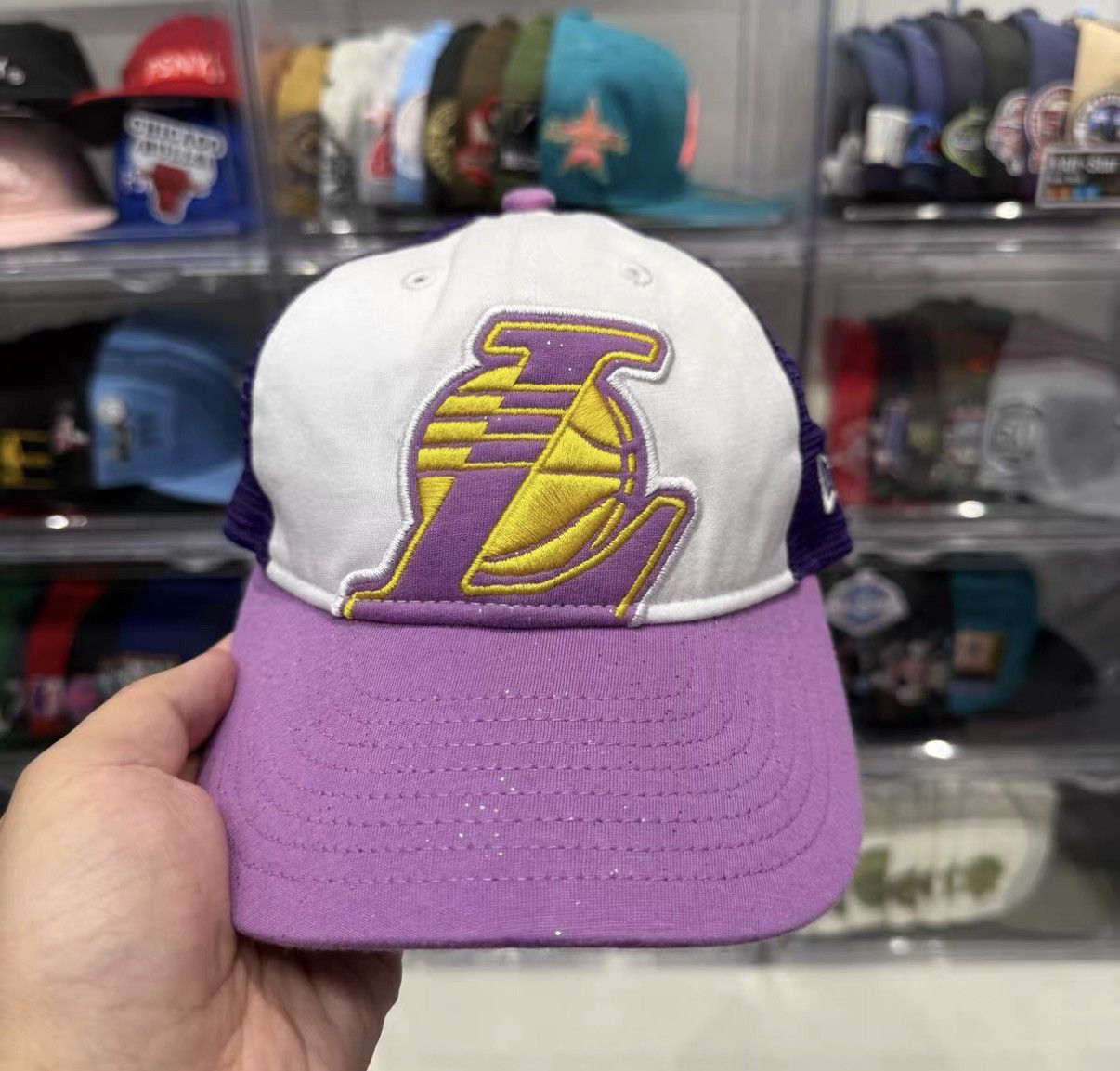 New Era New Era NBA Los Angeles Lakers Brim Cap J32 Size ONE SIZE - 1 Thumbnail