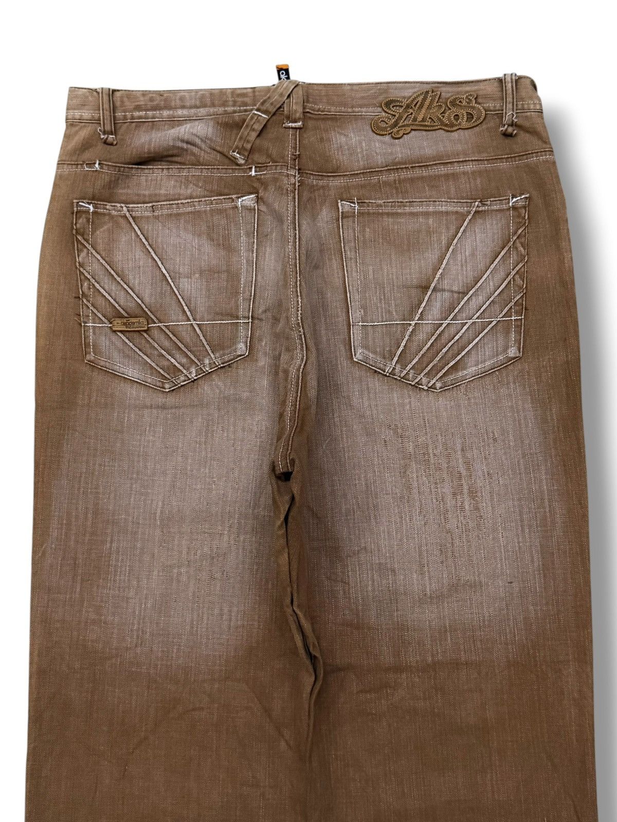 Akademiks Vintage Y2K Akademiks 101 Denim Jeans | Baggy Wide Leg | W39 Size US 39 - 5 Thumbnail