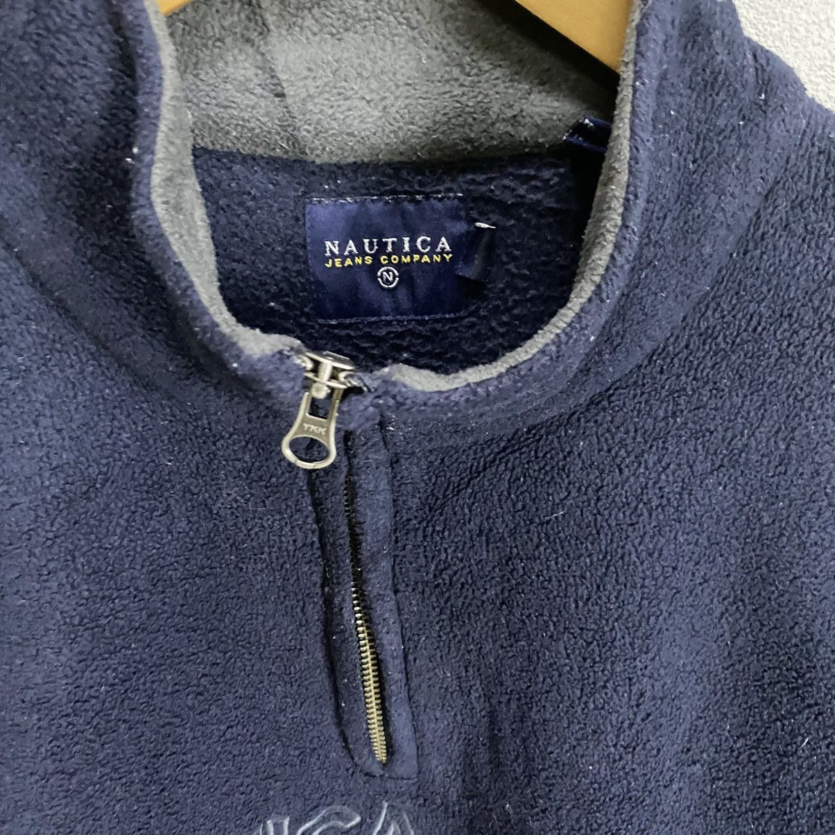 Nautica Nautica big logo half zipper fleece Size US XL / EU 56 / 4 - 6 Thumbnail