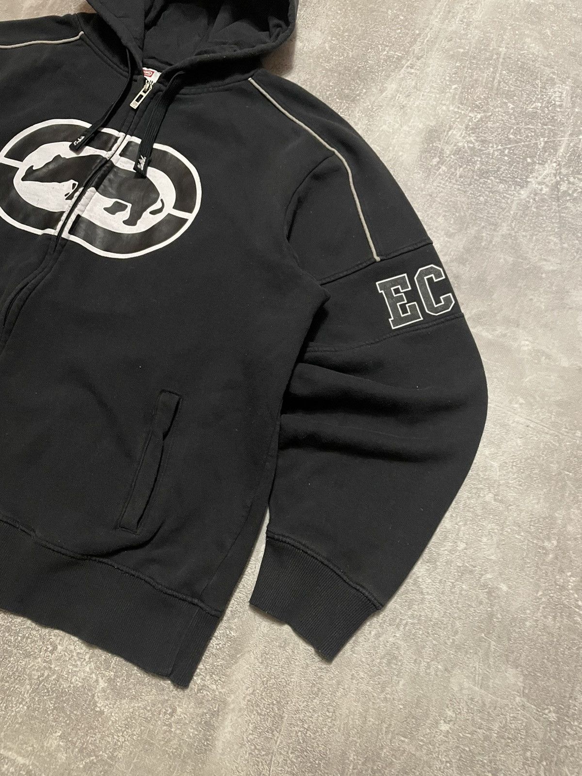 Ecko Unltd. × Vintage Vintage Ecko Unlimited Buggy Oversized Zip-Up Hoodie 4XL Size US XXL / EU 58 / 5 - 3 Thumbnail