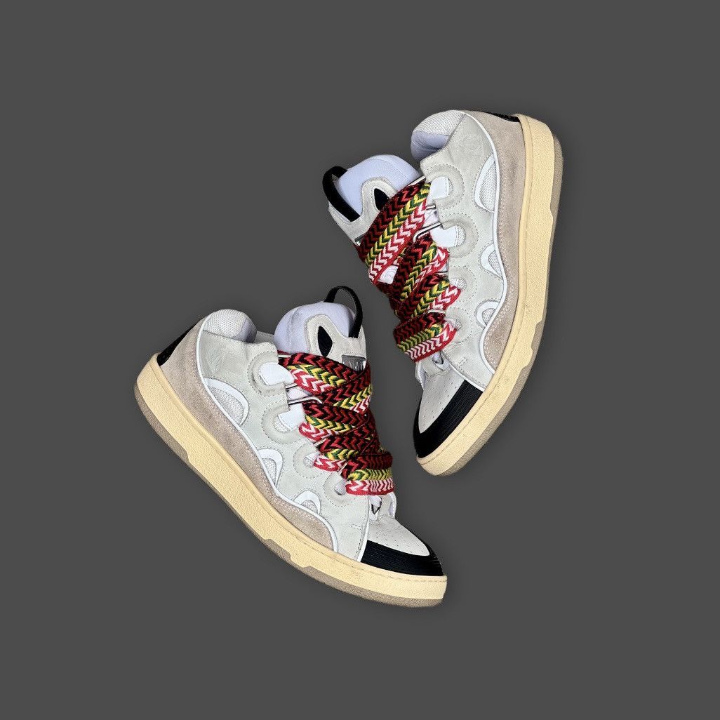 Lanvin LANVIN CURB WHITE SNEAKER Size US 8 / EU 41 - 1 Thumbnail