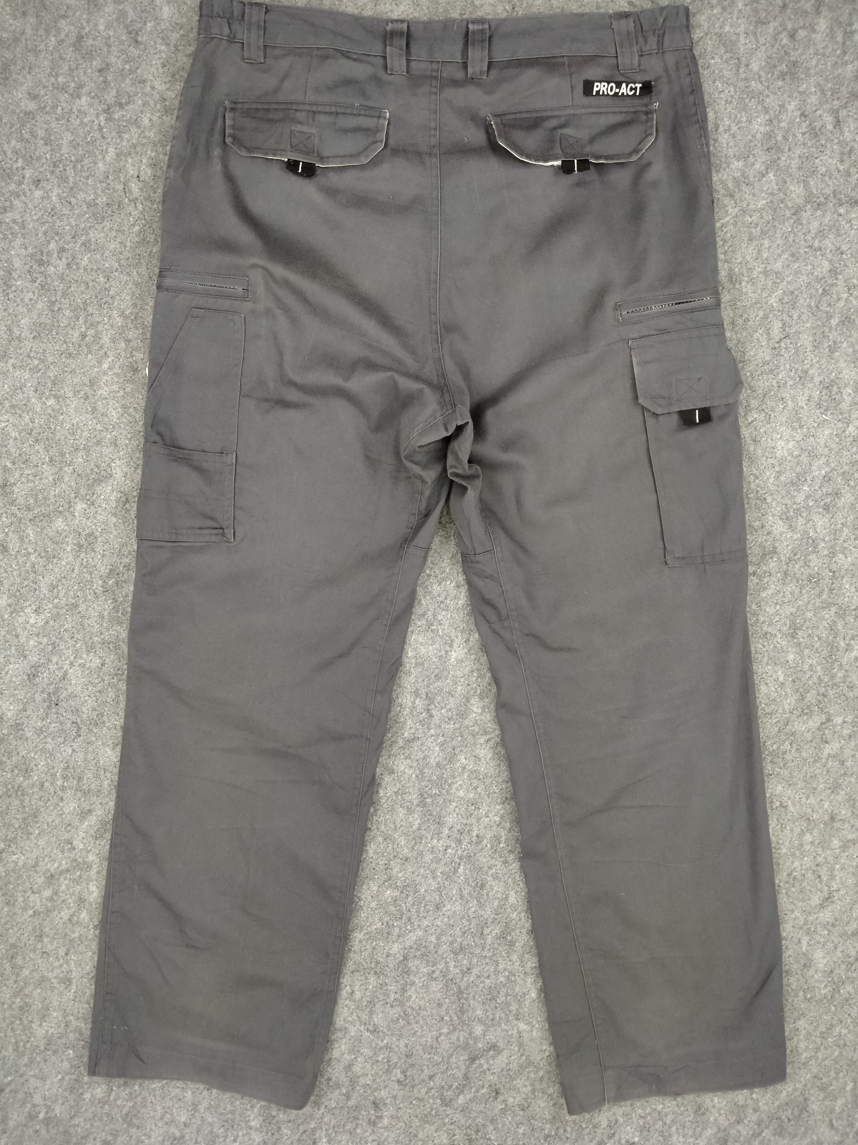 Japanese Brand Pro-Act Japanese Brand Cargo Pocket Pants 36x29 -CP089 Size US 36 / EU 52 - 2 Thumbnail