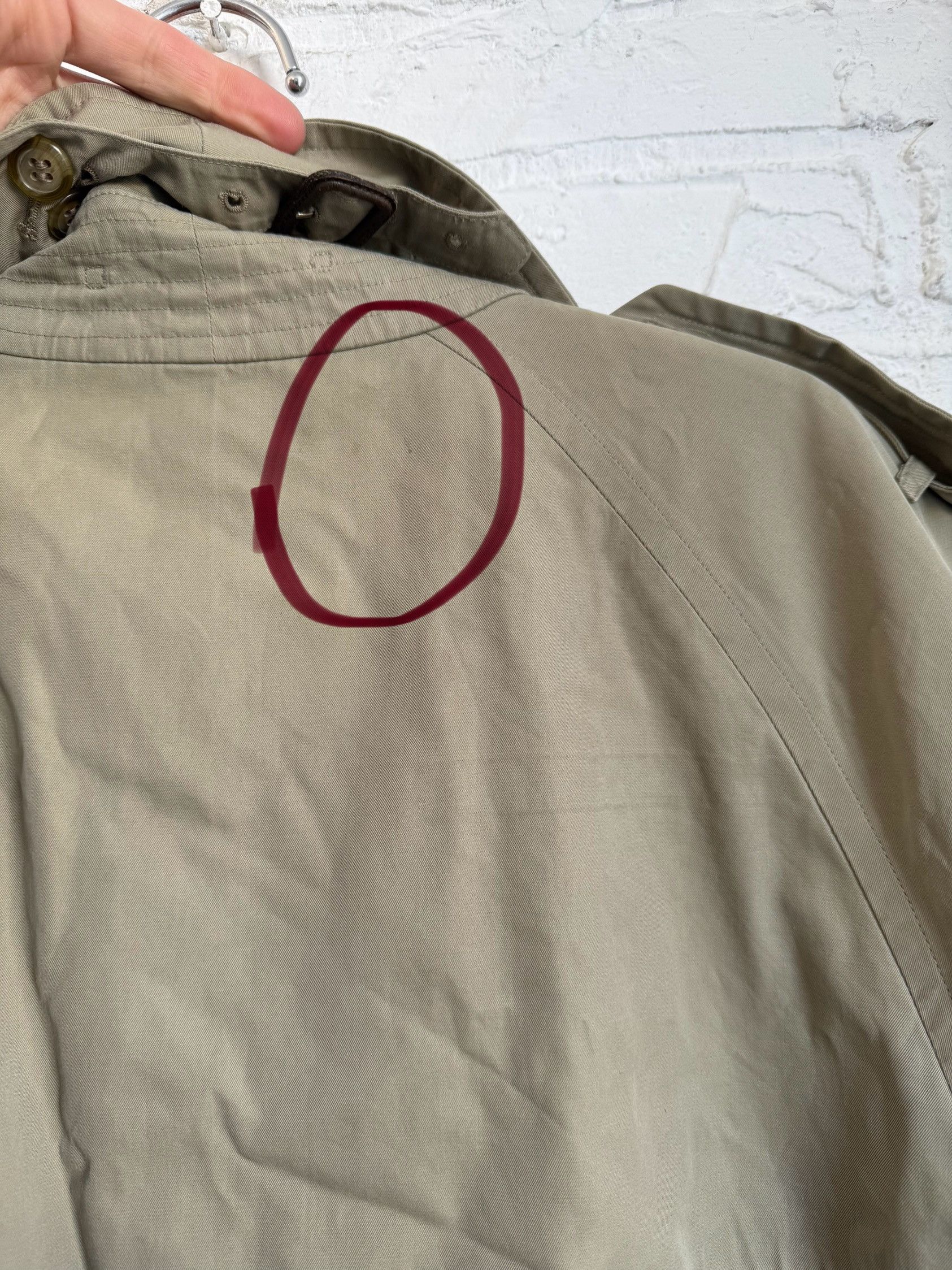 Burberry Vintage 80s Burberrys double breasted nova check trench coat Size US L / EU 52-54 / 3 - 11 Thumbnail