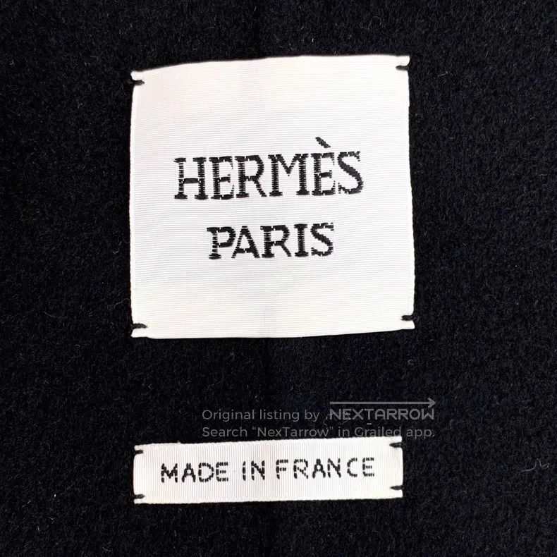 Hermes Hermes Black Cashmere Fringe Sleeveless Belted Coat Size XXS / US 00 / IT 34 - 5 Thumbnail