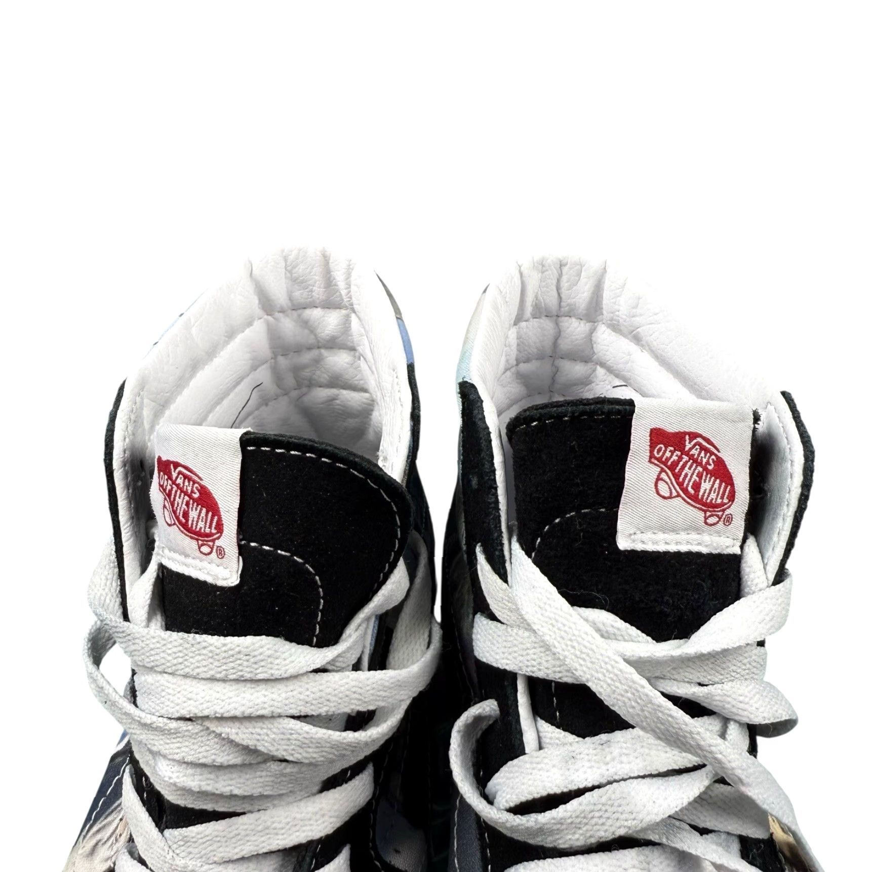 Vans VANS Sk8-Hi MOCA Frances Stark Black White Mens 9.5 Womens 11 High Top Graphic Sneaker VN0A5KRHA55 Mens Womens Size ONE SIZE - 7 Thumbnail