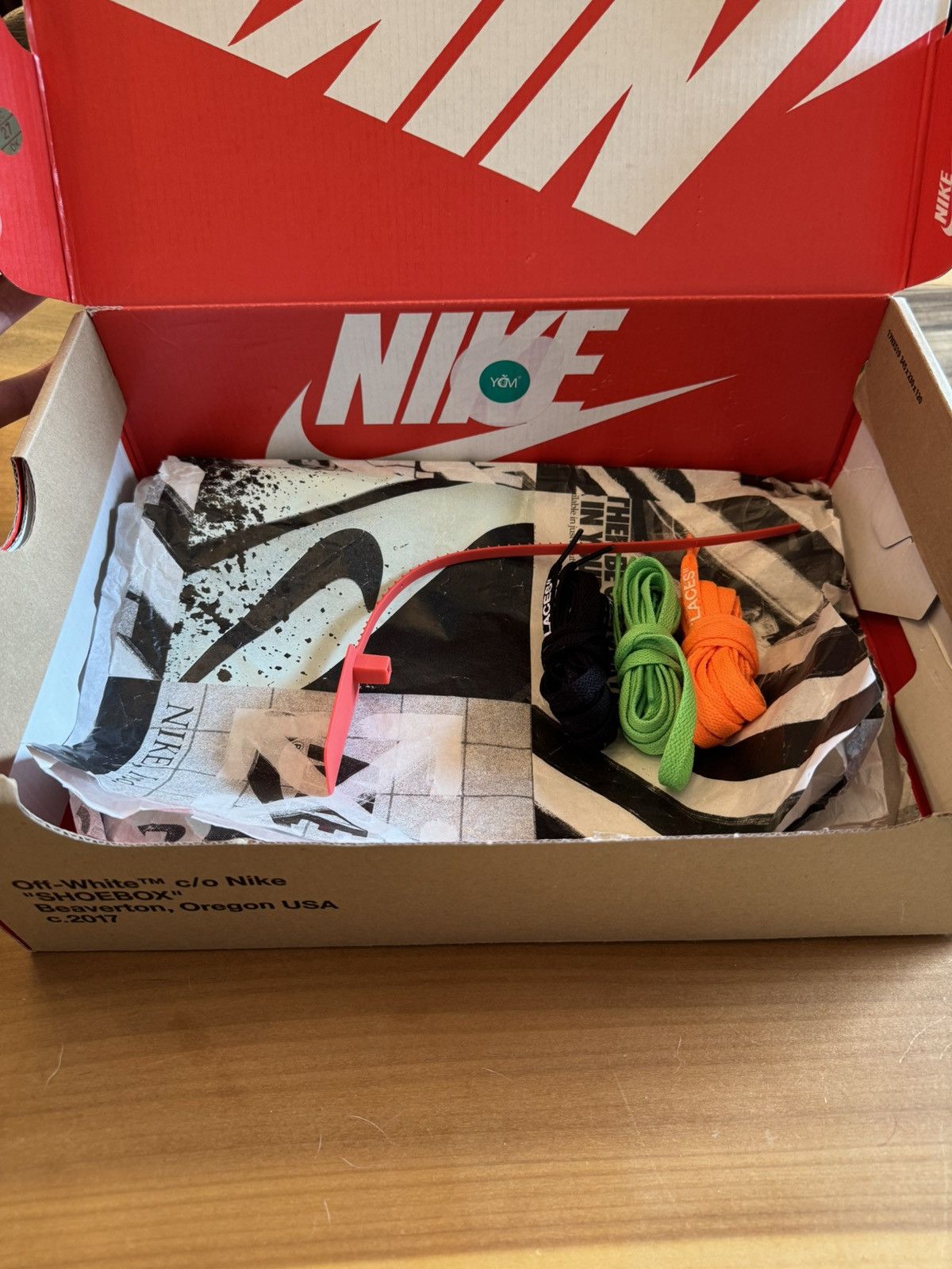 Nike × Off-White Off-White x Nike Air Max 90 Size US 10 / EU 43 - 7 Thumbnail