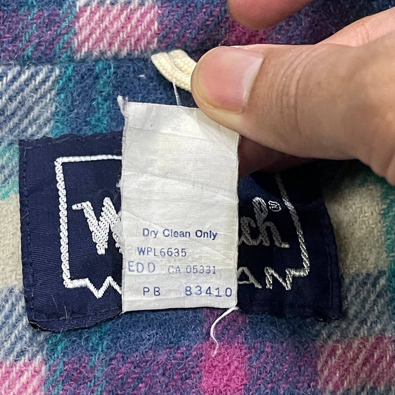Woolrich Woolen Mills Vintage 80's Woolrich Pink Jacket Size L / US 10 / IT 46 - 12 Thumbnail